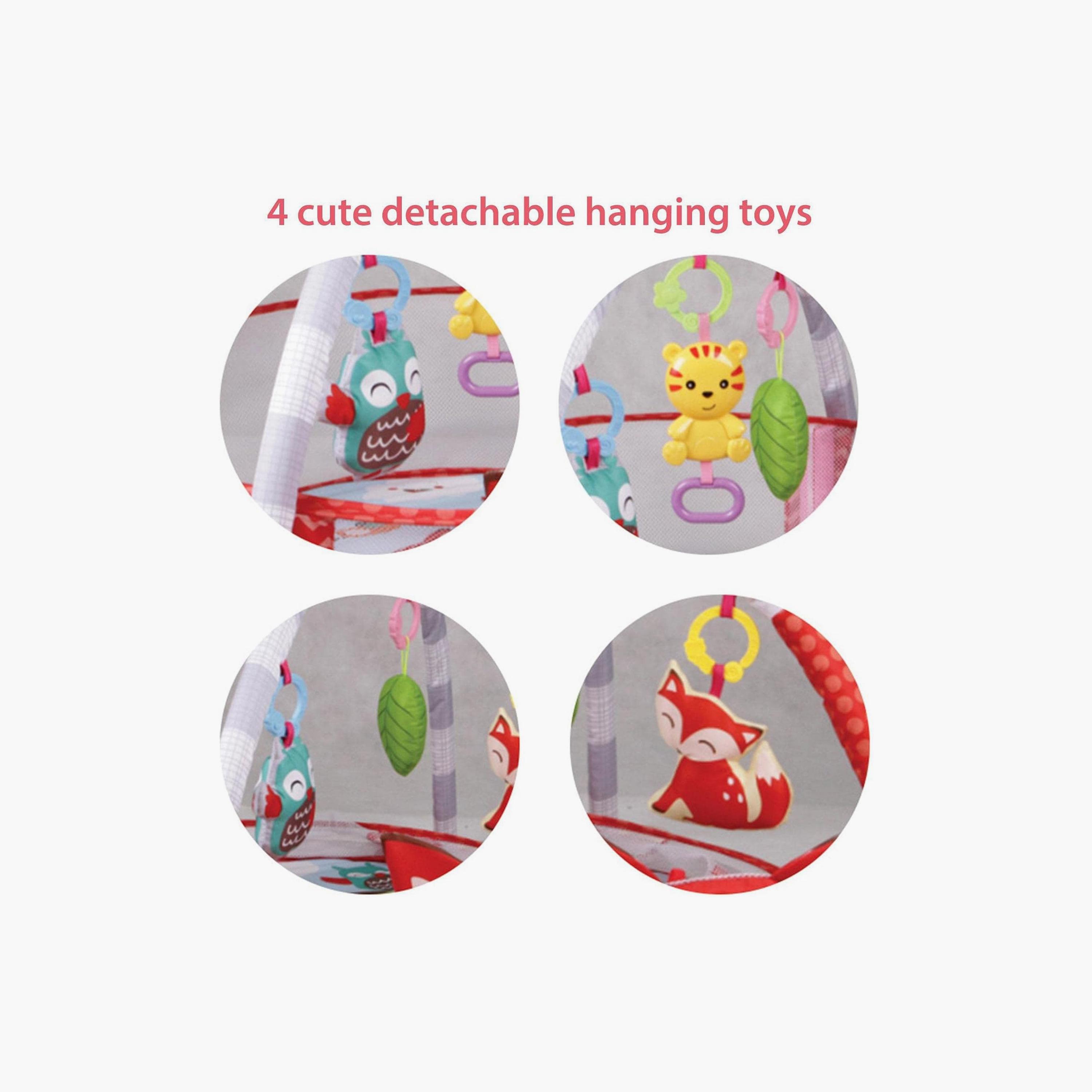Factory Price Activity Play Gym with Ball Pit - Cute Fox-baby-infantactivity-playgyms-image-4