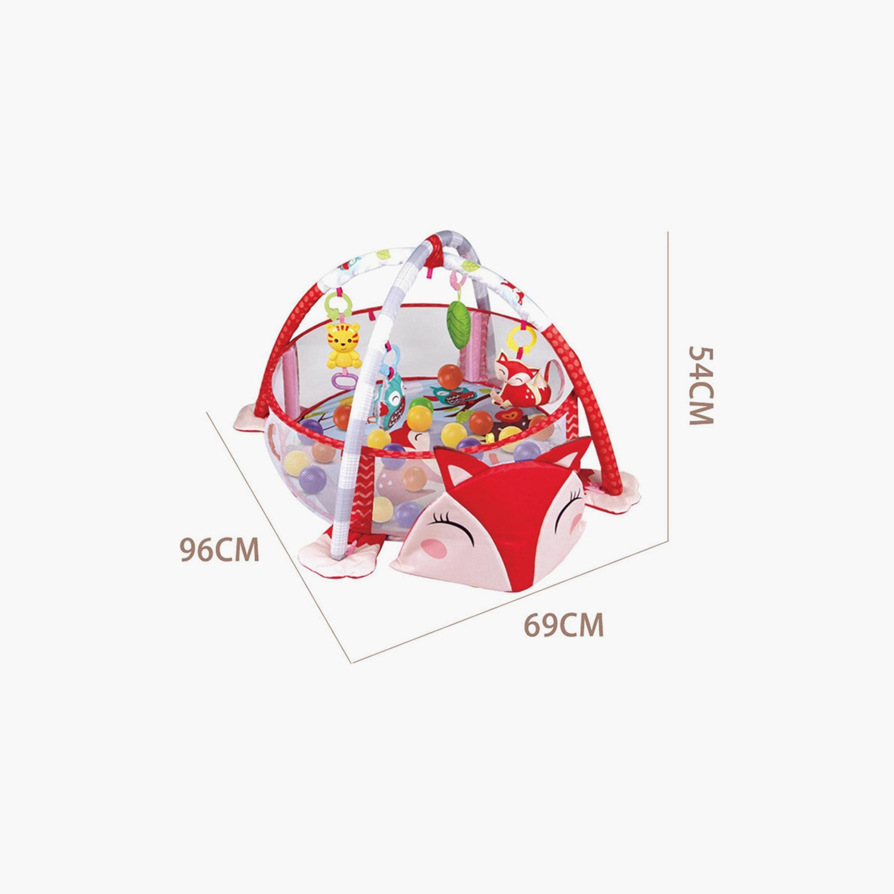 Factory Price Activity Play Gym with Ball Pit - Cute Fox-baby-infantactivity-playgyms-image-6