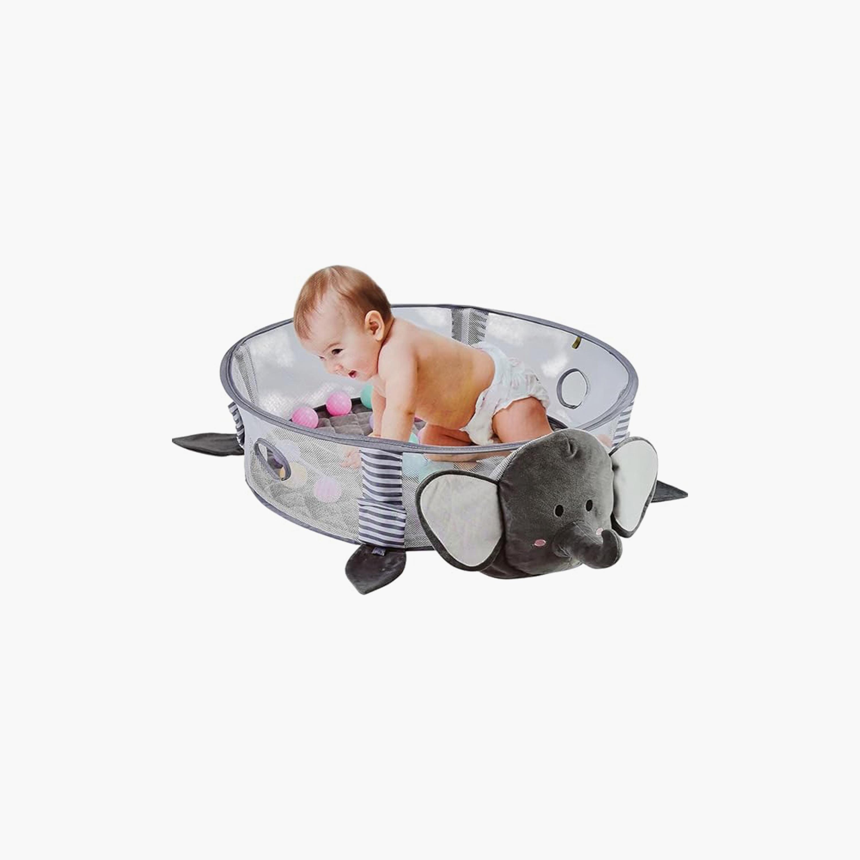 Factory Price Activity Play Gym with Ball Pit - Elephant-baby-infantactivity-playgyms-image-3