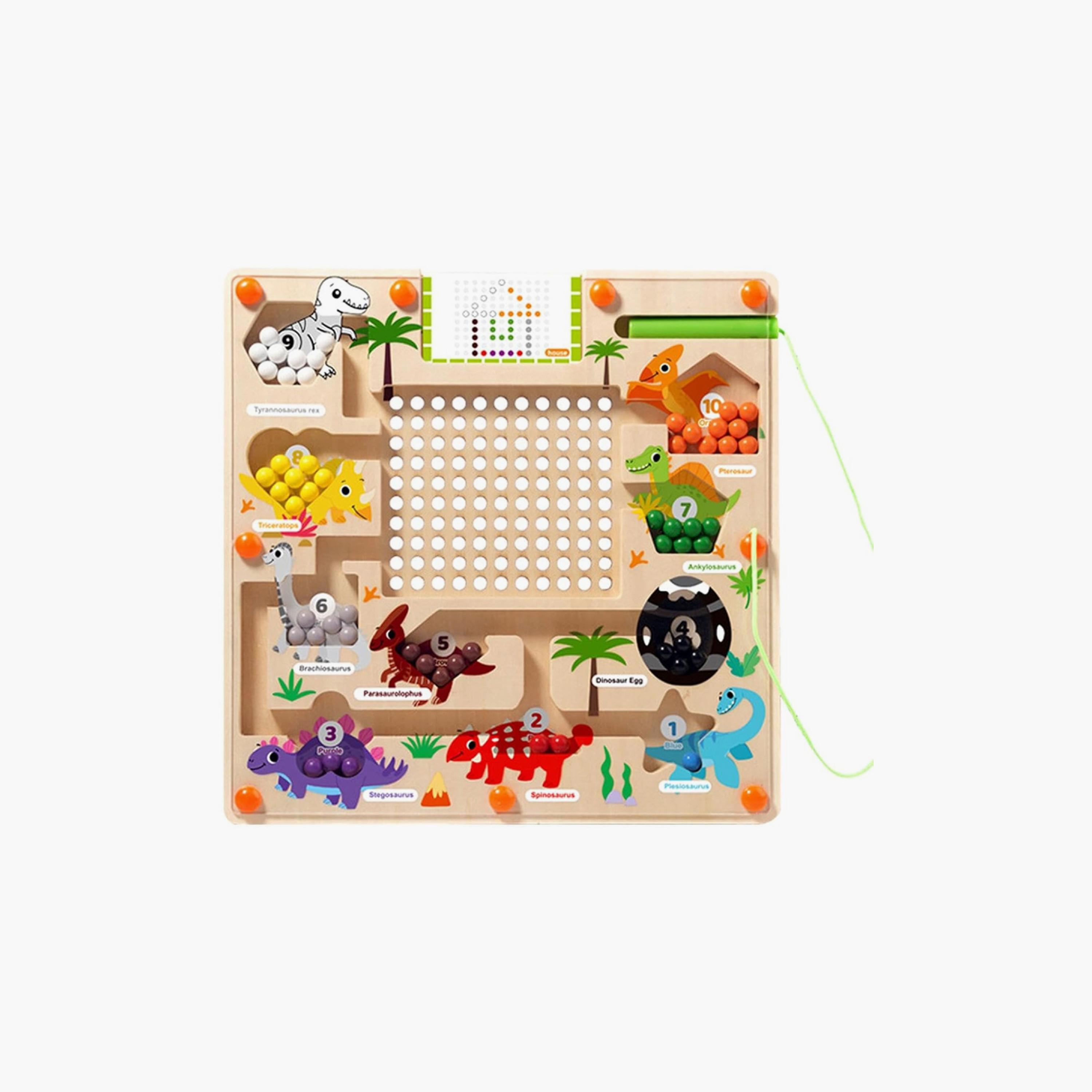 Factory Price Wooden Magnetic Bead Maze Puzzle Toy-toys-indoortoys-boardgames-image-1