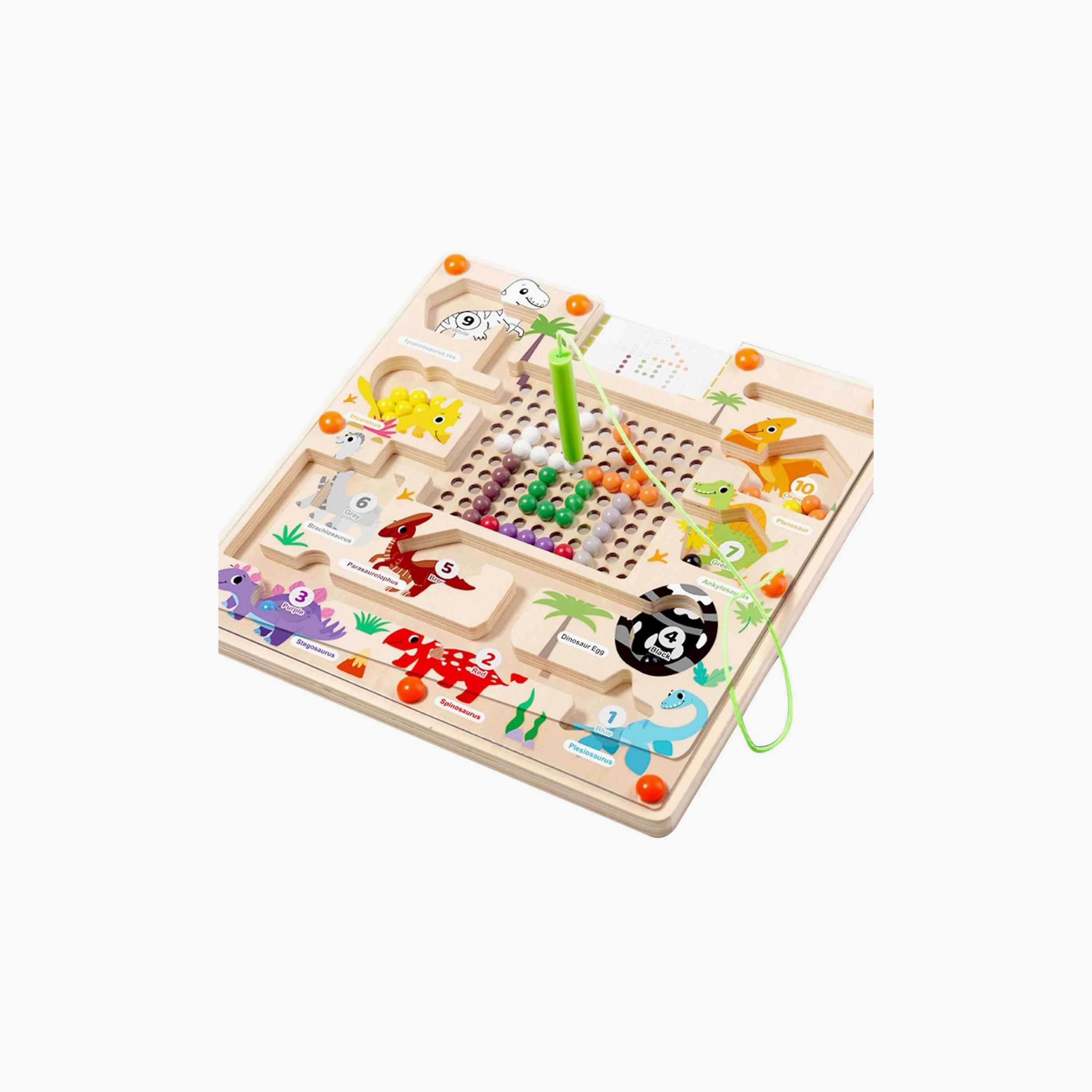 Factory Price Wooden Magnetic Bead Maze Puzzle Toy-toys-indoortoys-boardgames-image-2