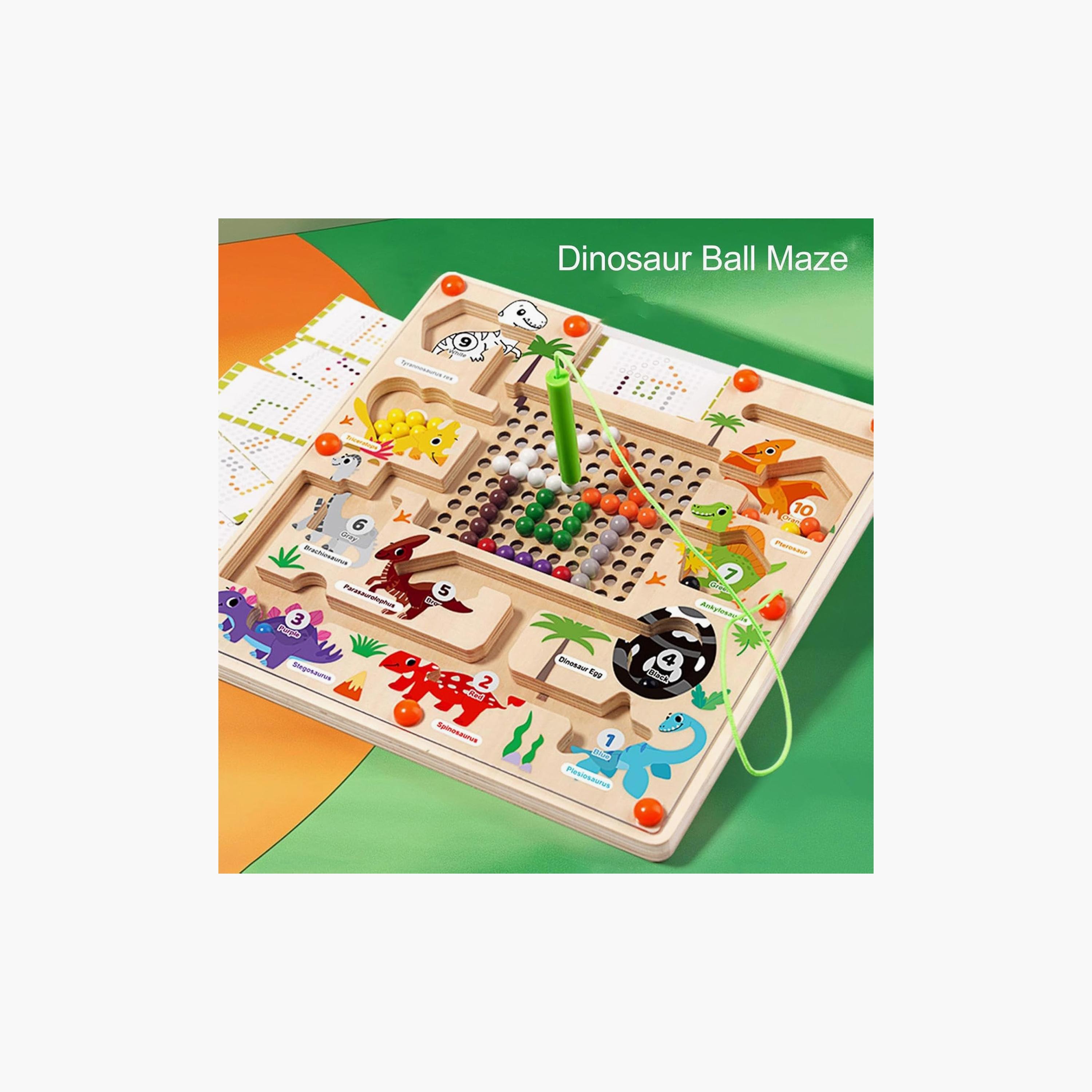 Factory Price Wooden Magnetic Bead Maze Puzzle Toy-toys-indoortoys-boardgames-image-3