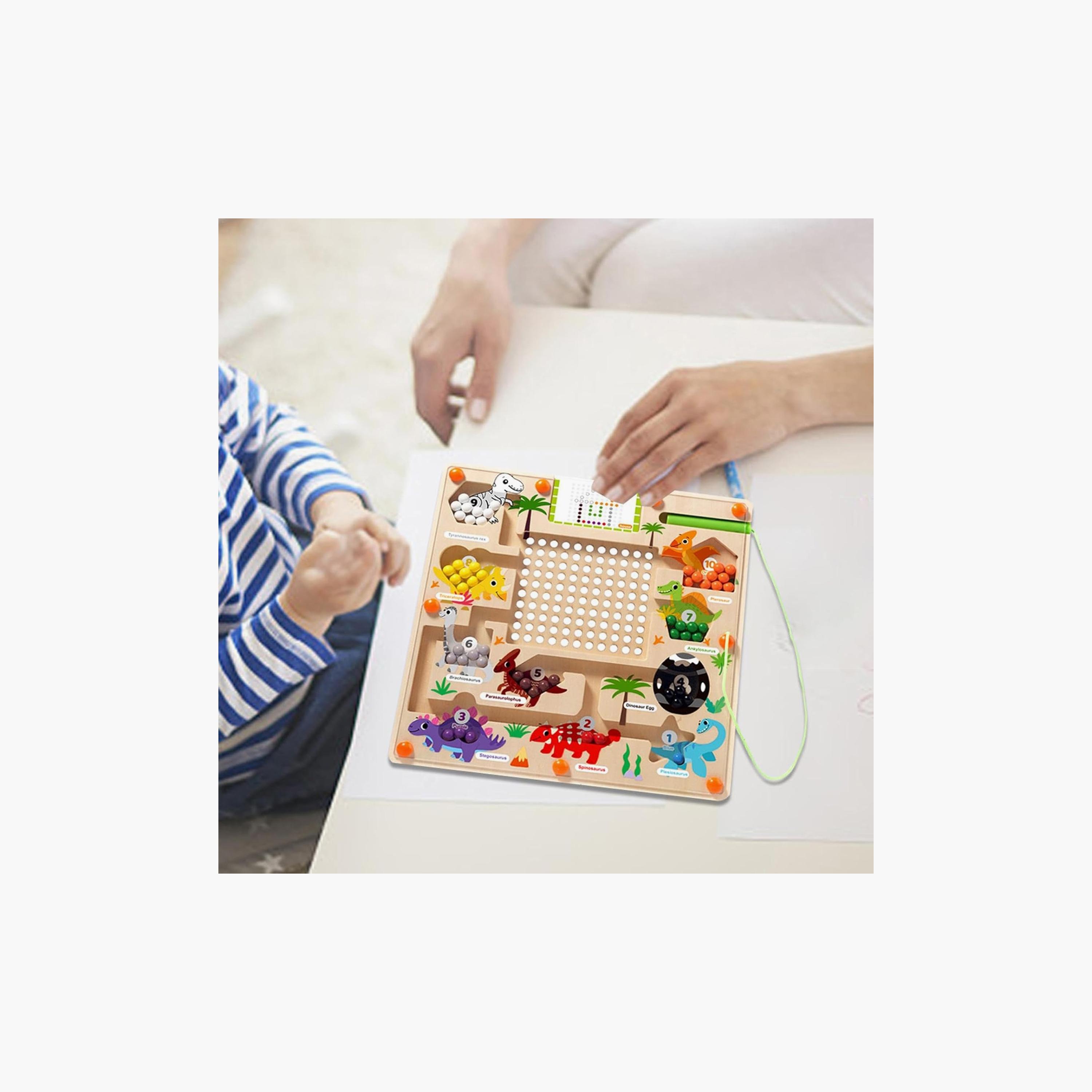 Factory Price Wooden Magnetic Bead Maze Puzzle Toy-toys-indoortoys-boardgames-image-4
