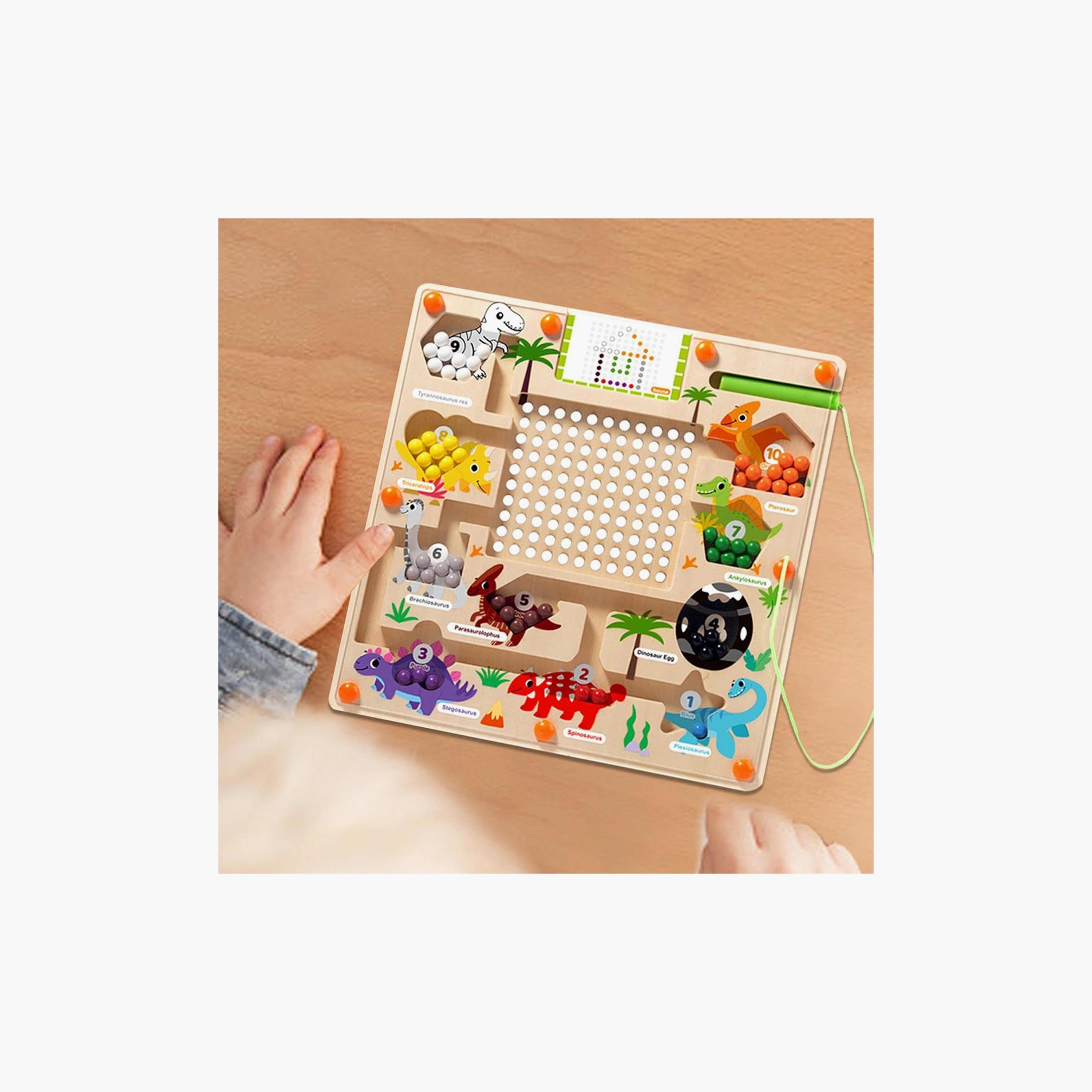 Factory Price Wooden Magnetic Bead Maze Puzzle Toy-toys-indoortoys-boardgames-image-9