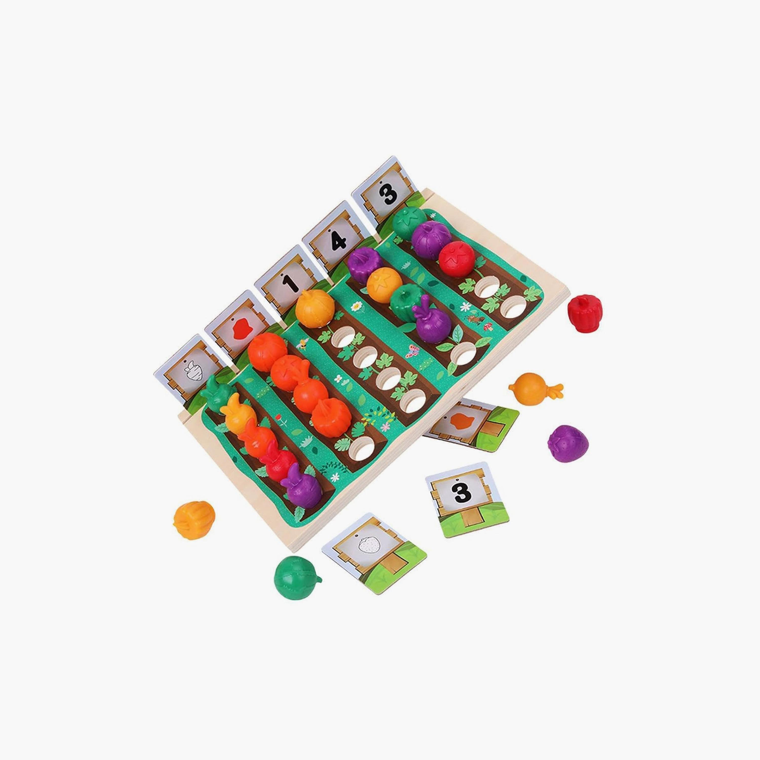Factory Price Wooden Vegetable Farming Educational Toys-toys-babyandtoddlertoys-learningtoys-image-1