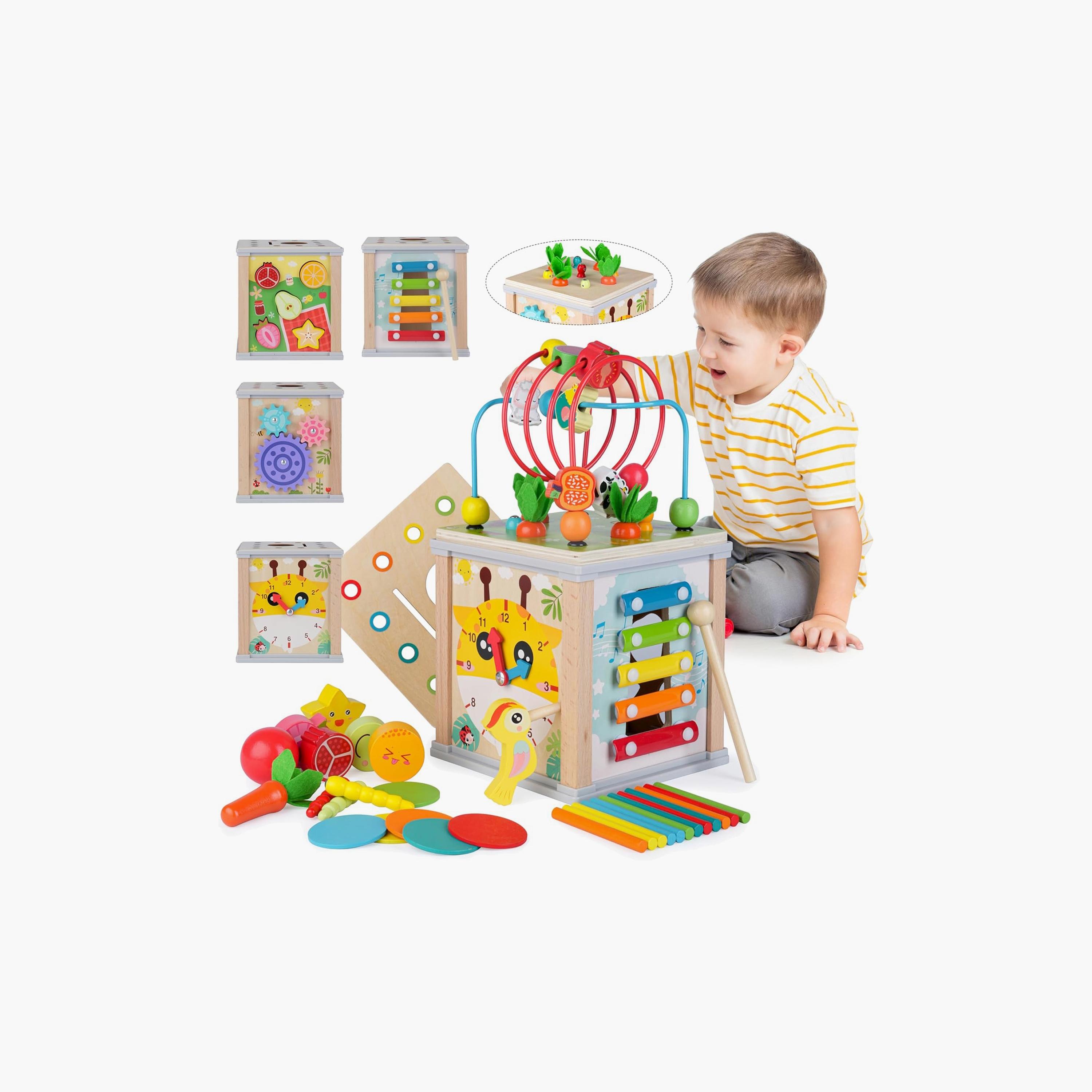 Factory Price Jace 10-in-1 Multifunctional Activity Cube-toys-babyandtoddlertoys-learningtoys-image-2