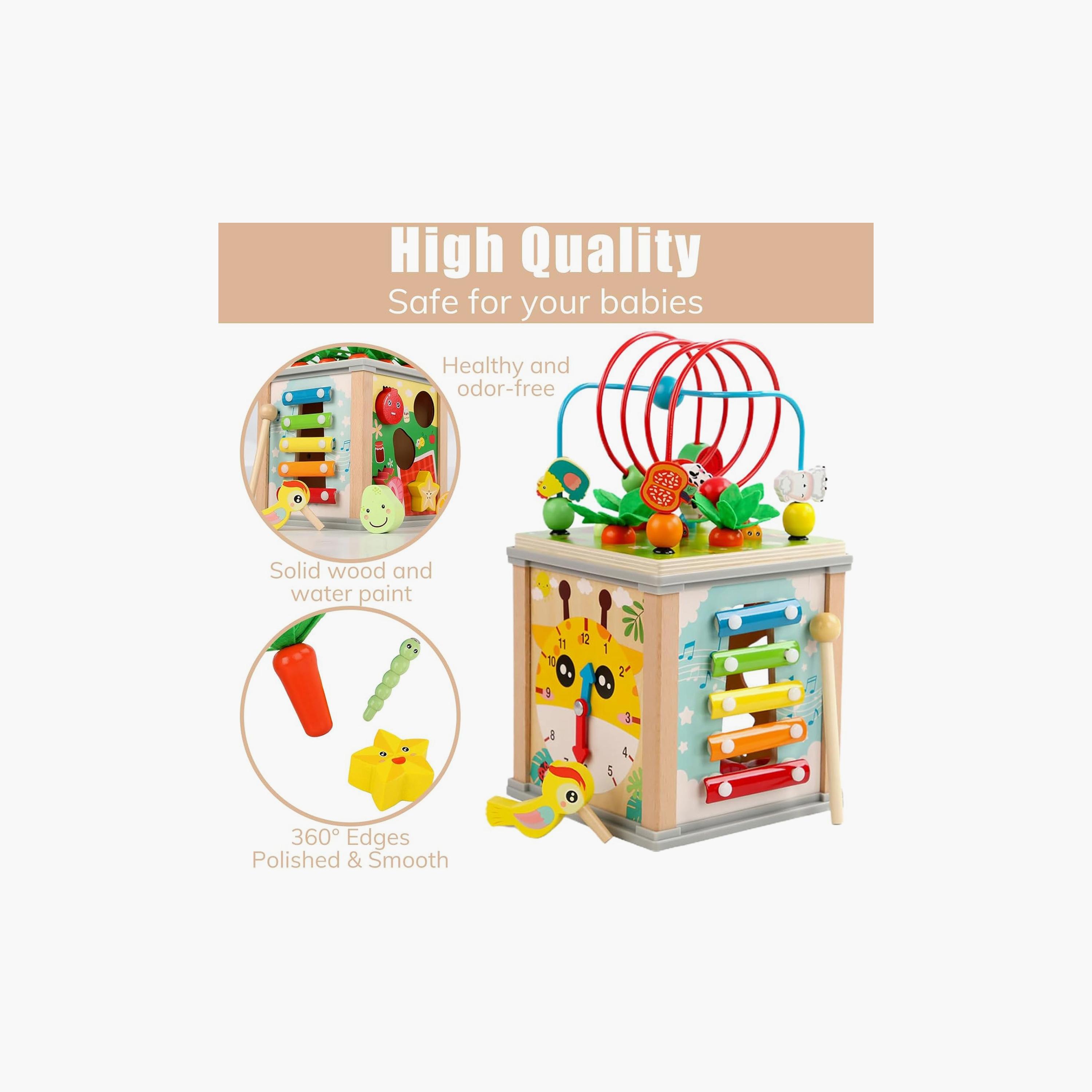 Factory Price Jace 10-in-1 Multifunctional Activity Cube-toys-babyandtoddlertoys-learningtoys-image-3