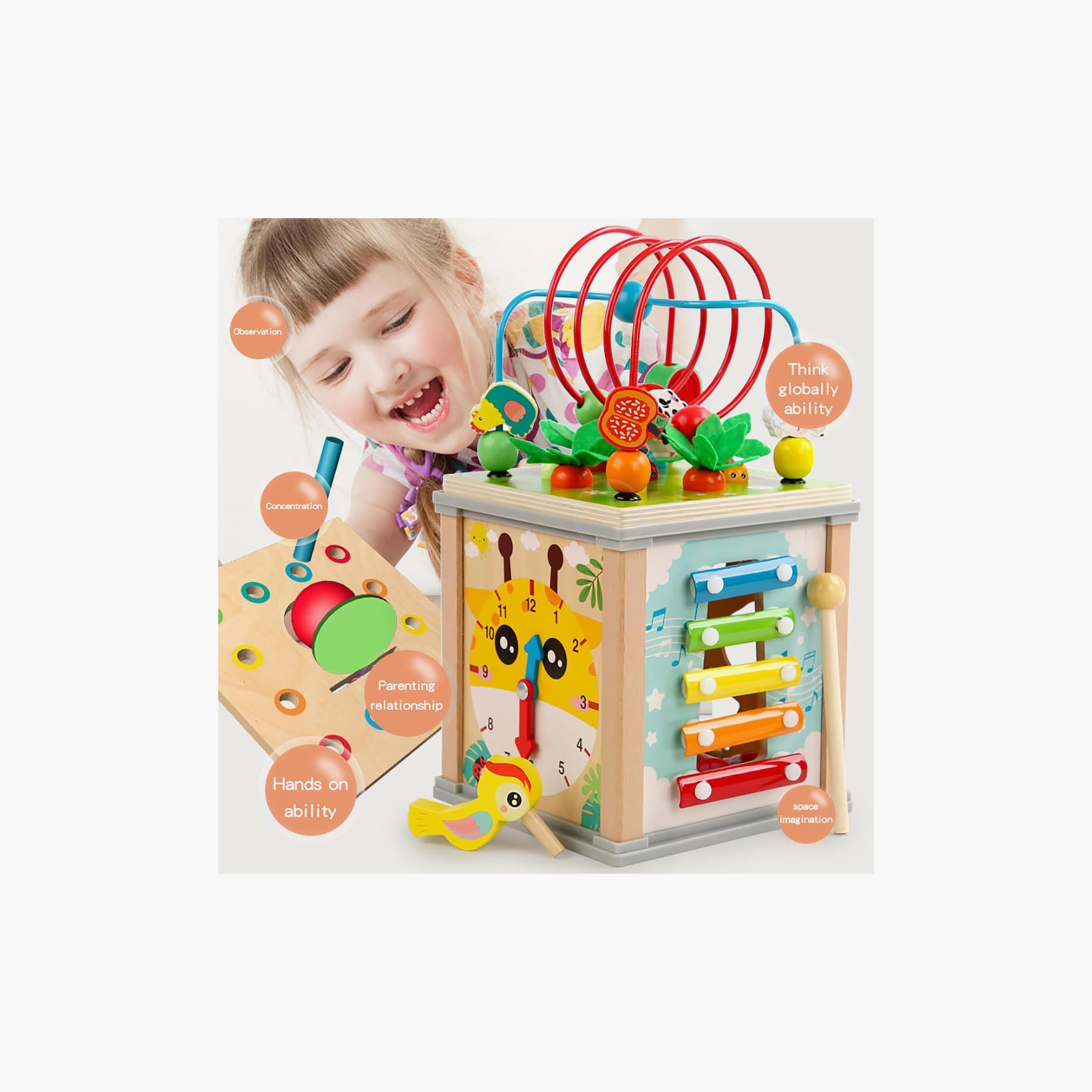 Factory Price Jace 10-in-1 Multifunctional Activity Cube-toys-babyandtoddlertoys-learningtoys-image-6