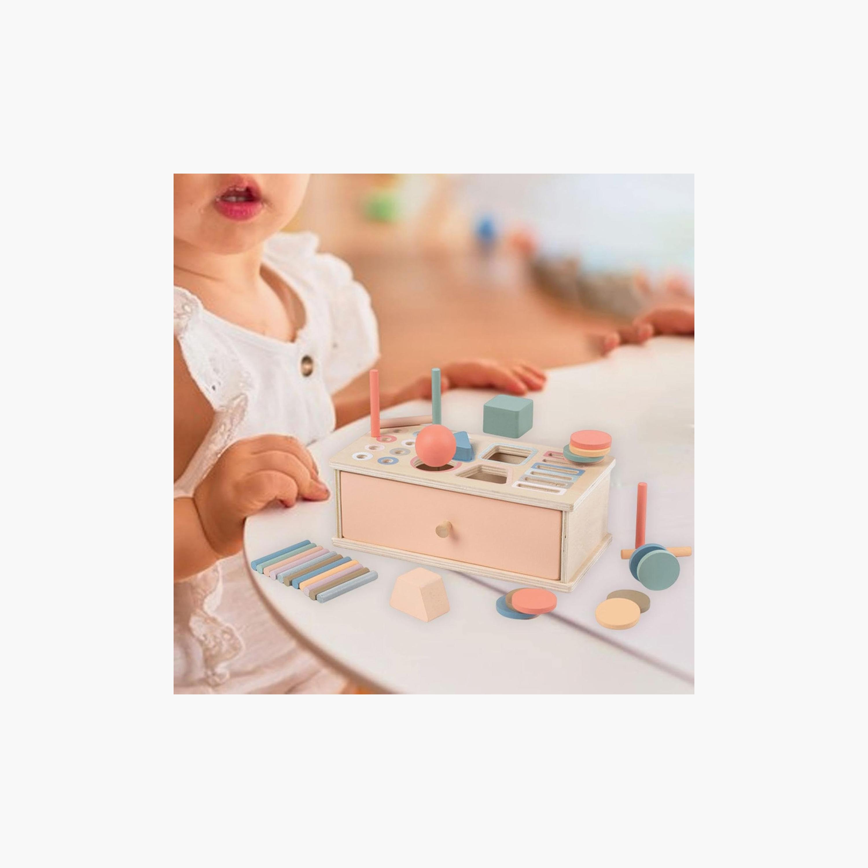 Factory Price Wooden Montessori Shape Sorter Box-toys-babyandtoddlertoys-learningtoys-image-3