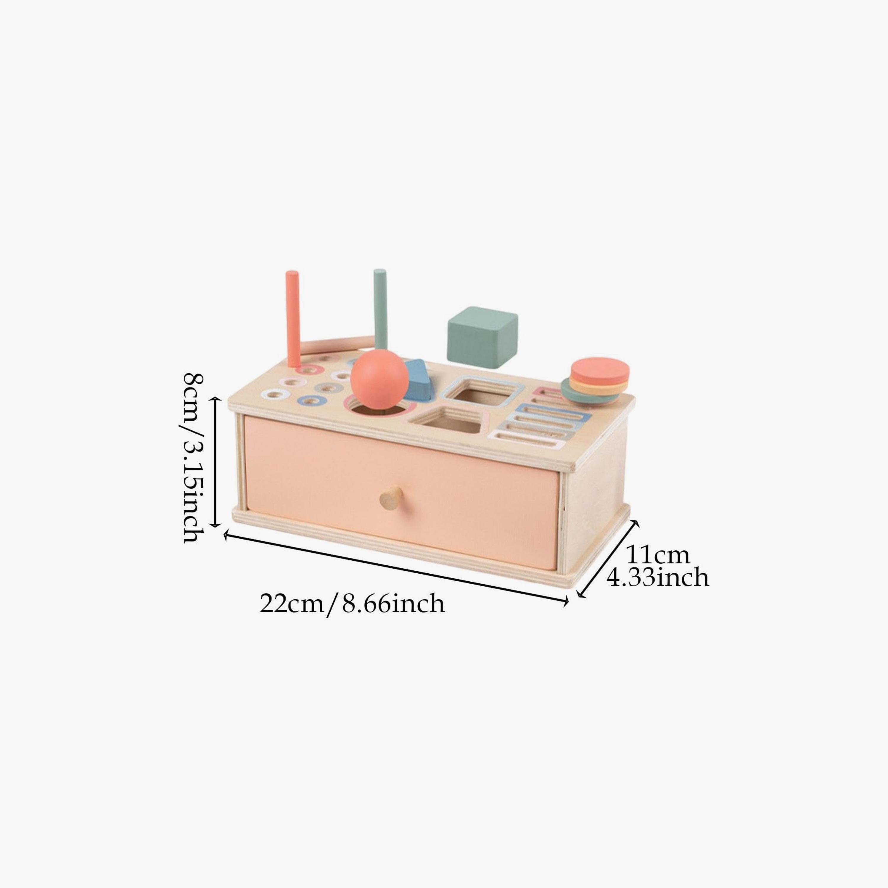 Factory Price Wooden Montessori Shape Sorter Box-toys-babyandtoddlertoys-learningtoys-image-5