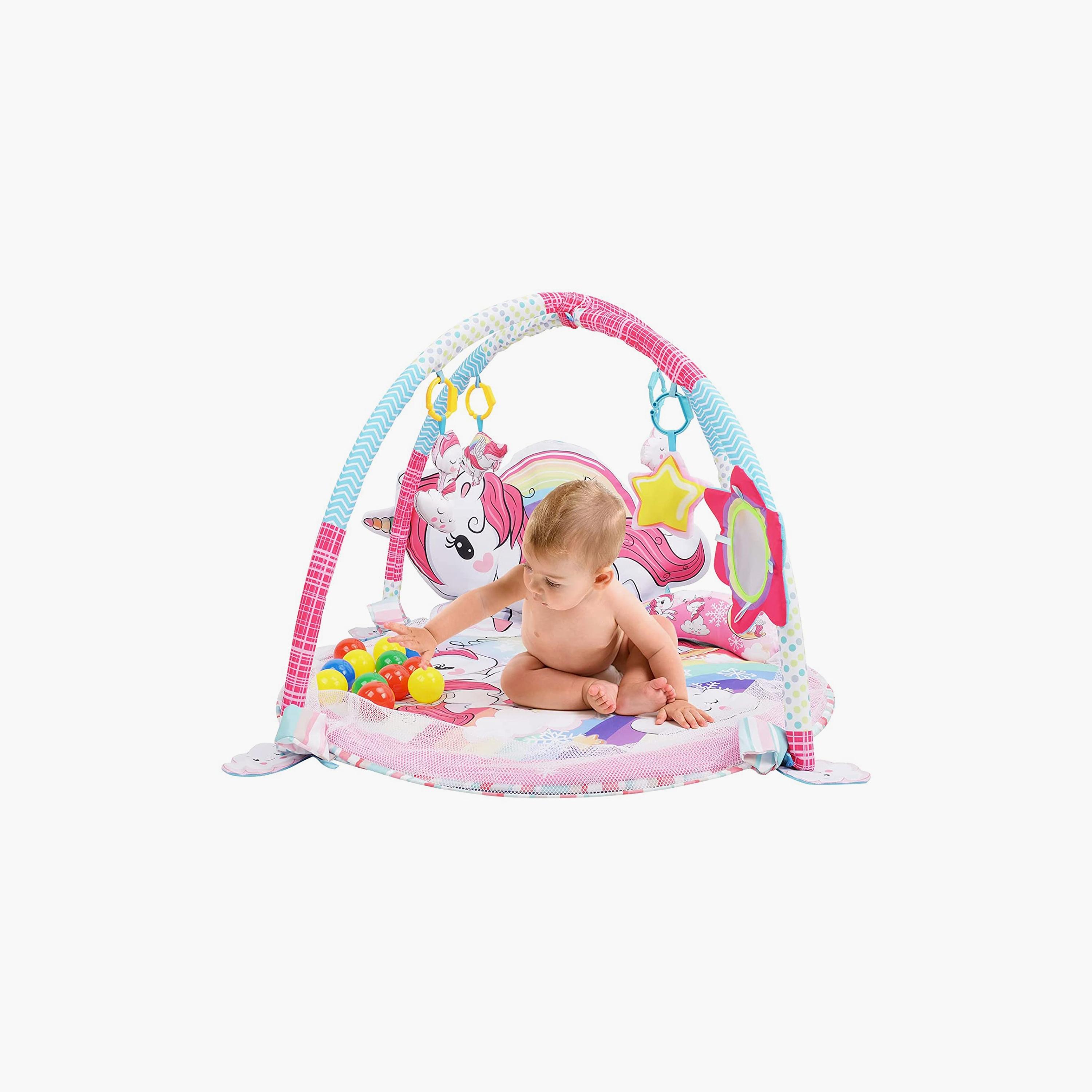 جيم للأنشطة 3 في 1 مع حوض كرات رايلي - B من فاكتوري برايس-baby-infantactivity-playgyms-image-4