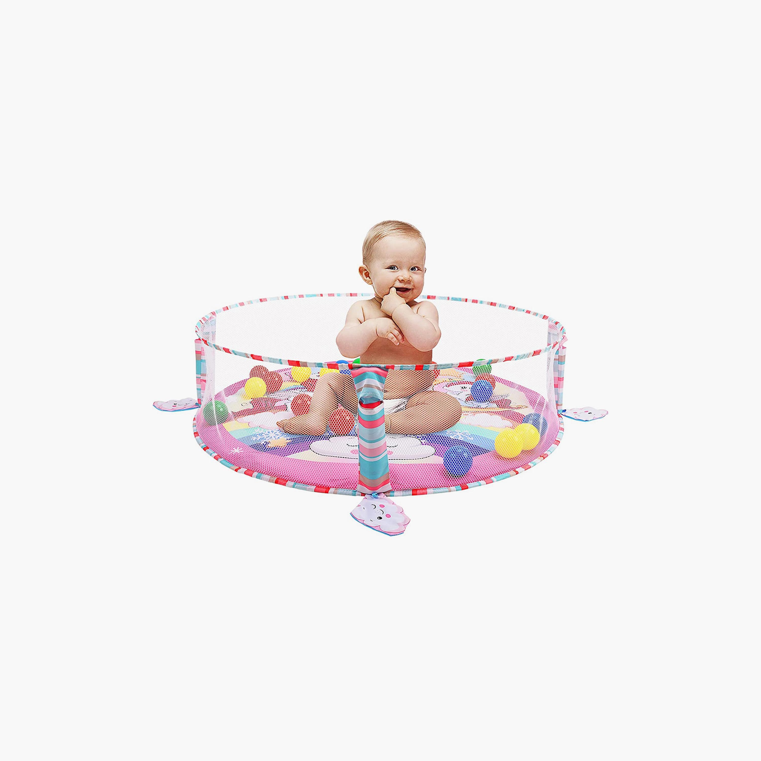 جيم للأنشطة 3 في 1 مع حوض كرات رايلي - B من فاكتوري برايس-baby-infantactivity-playgyms-image-7