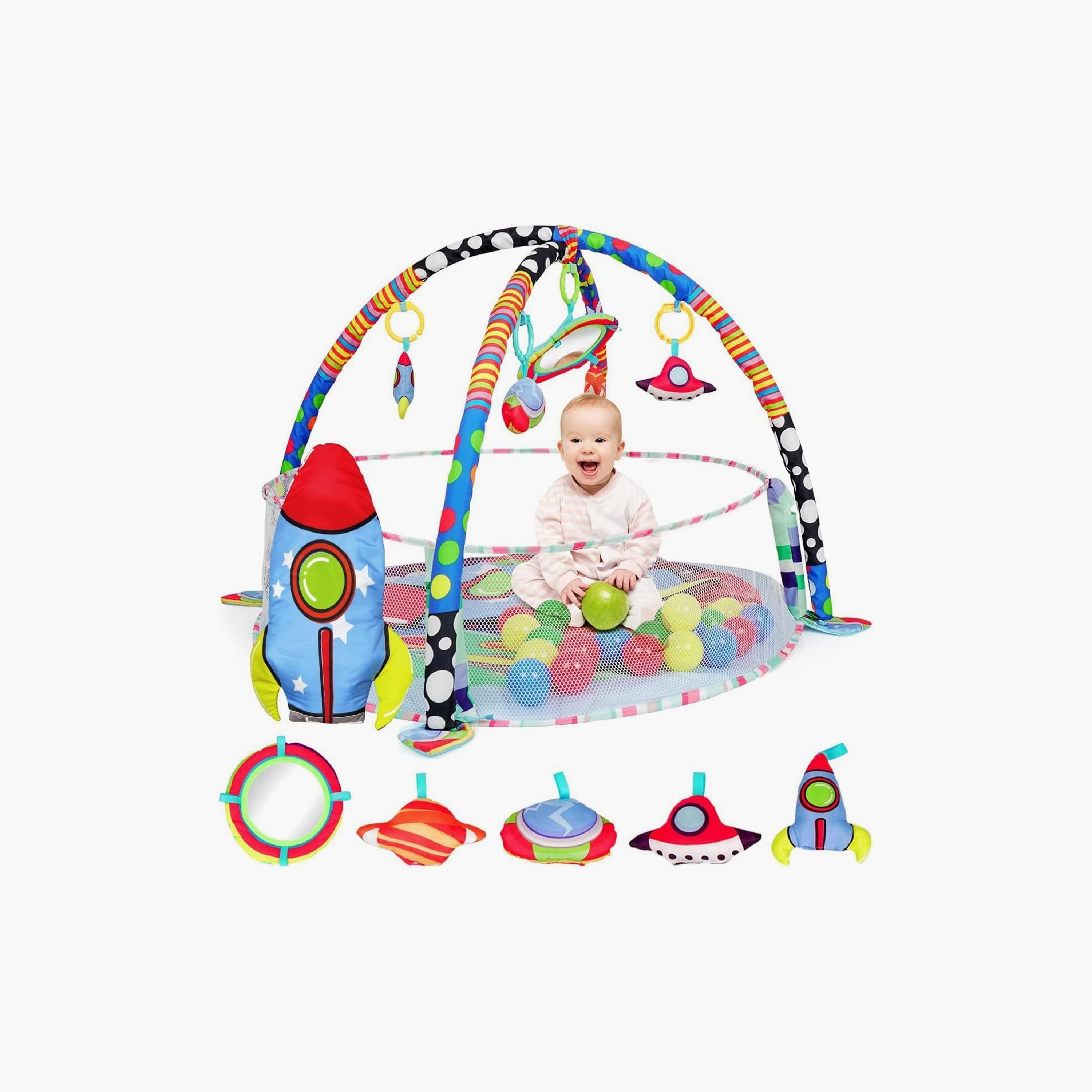 Factory Price Rylee 3-in-1 Activity Play Gym with Ball Pit - C-baby-infantactivity-playgyms-image-4