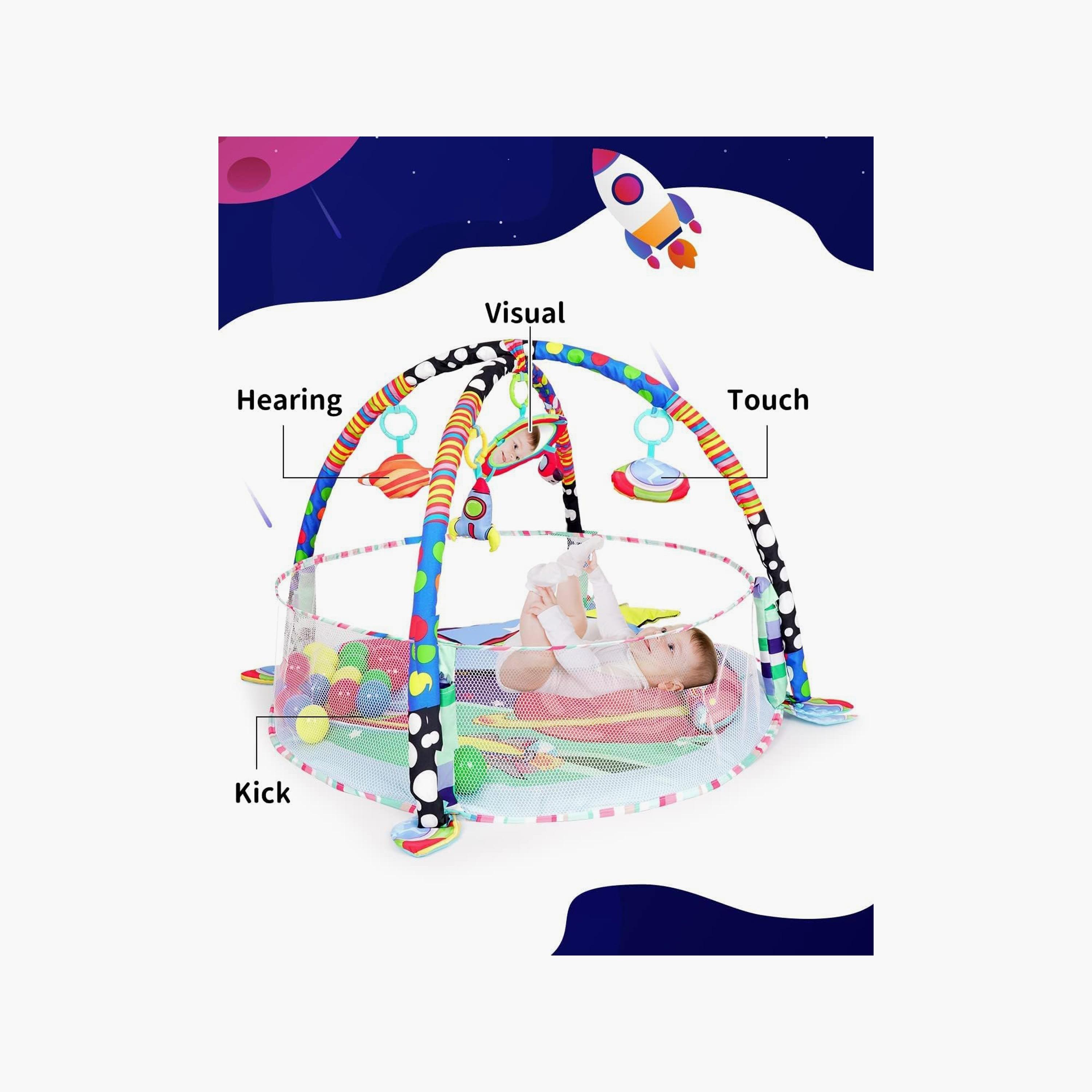 Factory Price Rylee 3-in-1 Activity Play Gym with Ball Pit - C-baby-infantactivity-playgyms-image-8