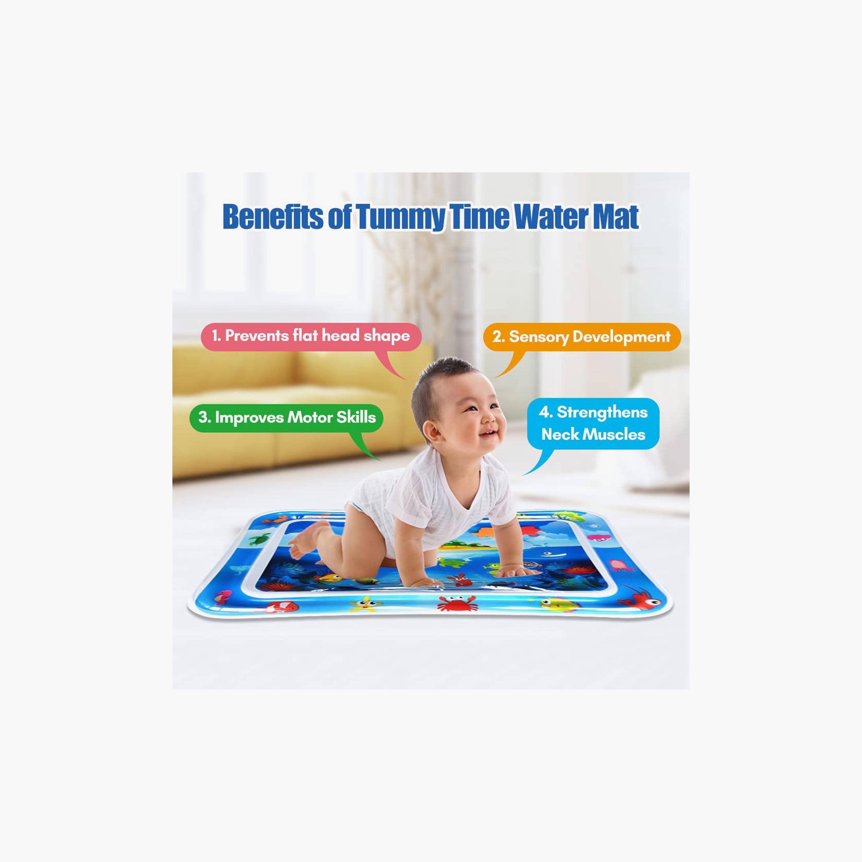 Factory Price Tummy Time Inflatable Water Playmat - Rectangle - A-baby-infantactivity-playpensandplaymats-image-2