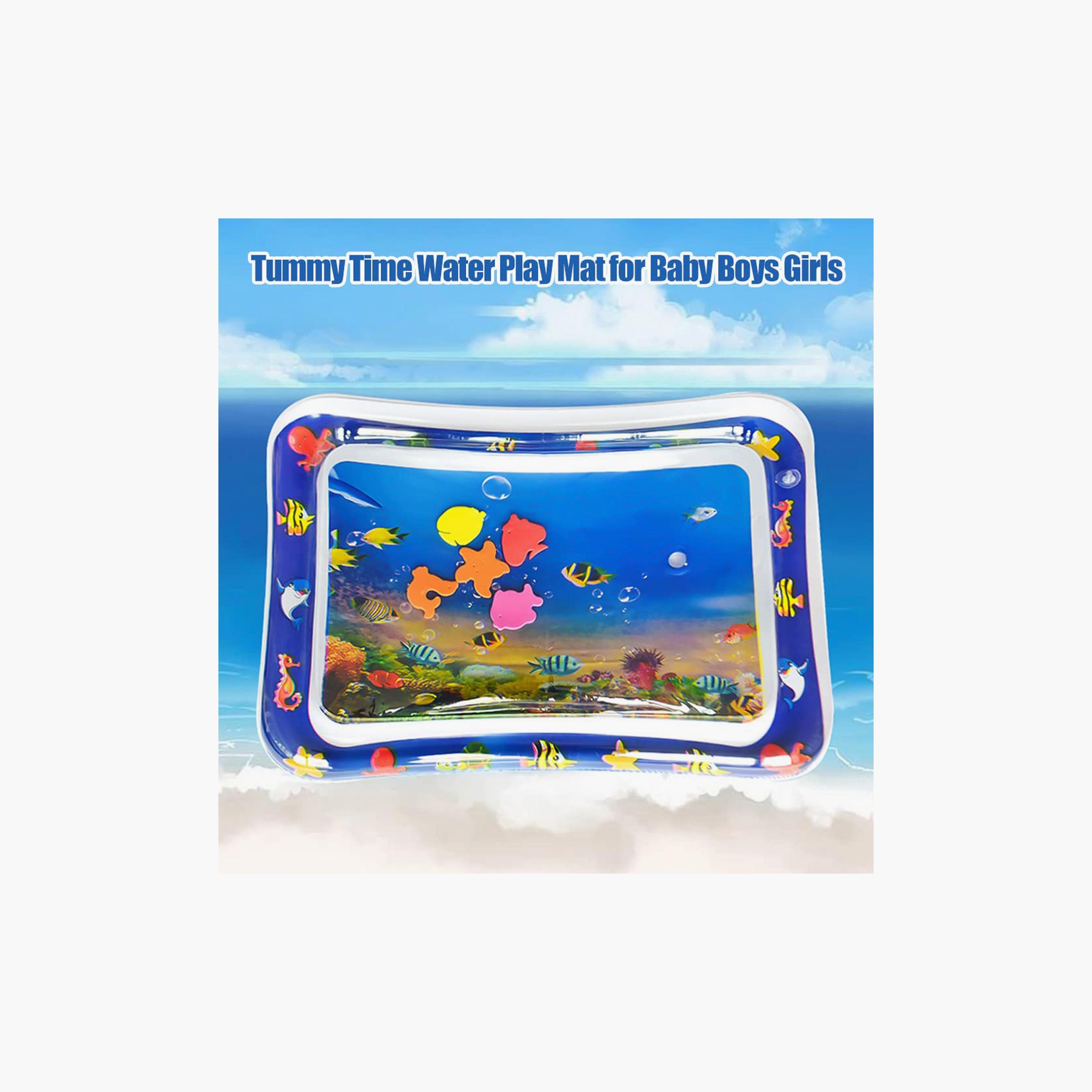 Factory Price Tummy Time Inflatable Water Playmat - Rectangle - B-baby-infantactivity-playpensandplaymats-image-2