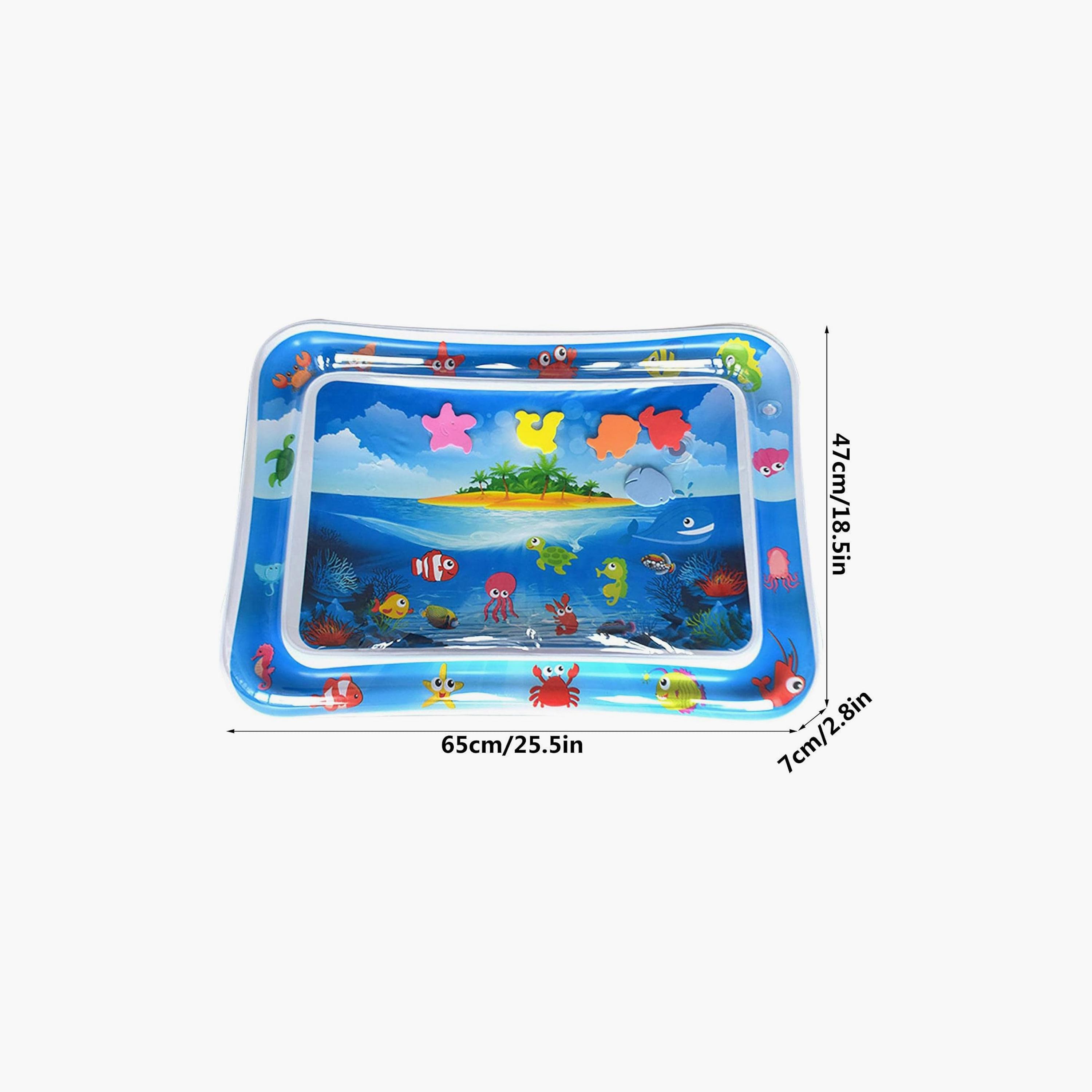Factory Price Tummy Time Inflatable Water Playmat - Rectangle - D-baby-infantactivity-playpensandplaymats-image-3