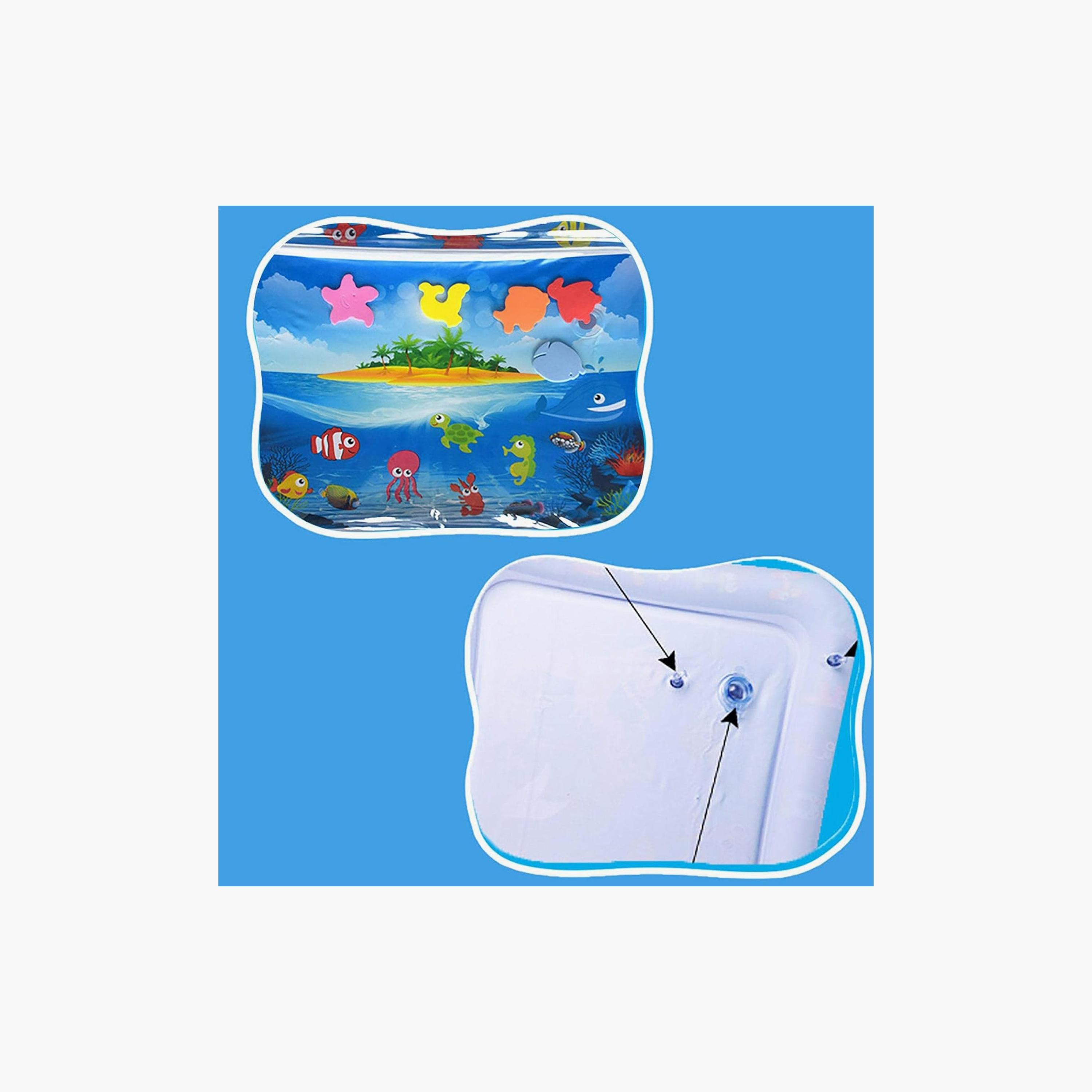 Factory Price Tummy Time Inflatable Water Playmat - Rectangle - D-baby-infantactivity-playpensandplaymats-image-4