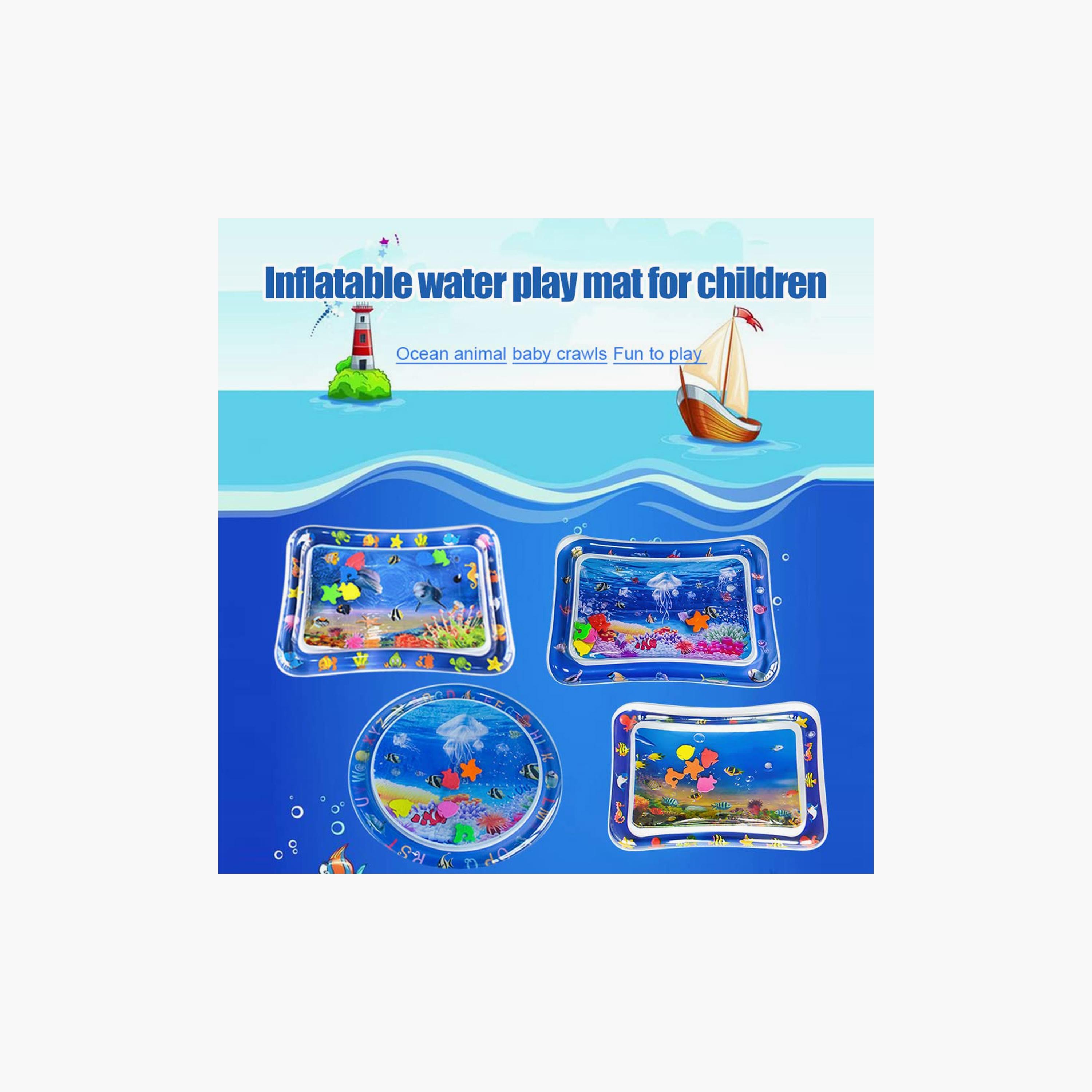 Factory Price Tummy Time Inflatable Water Playmat - Rectangle - E-baby-infantactivity-playpensandplaymats-image-2