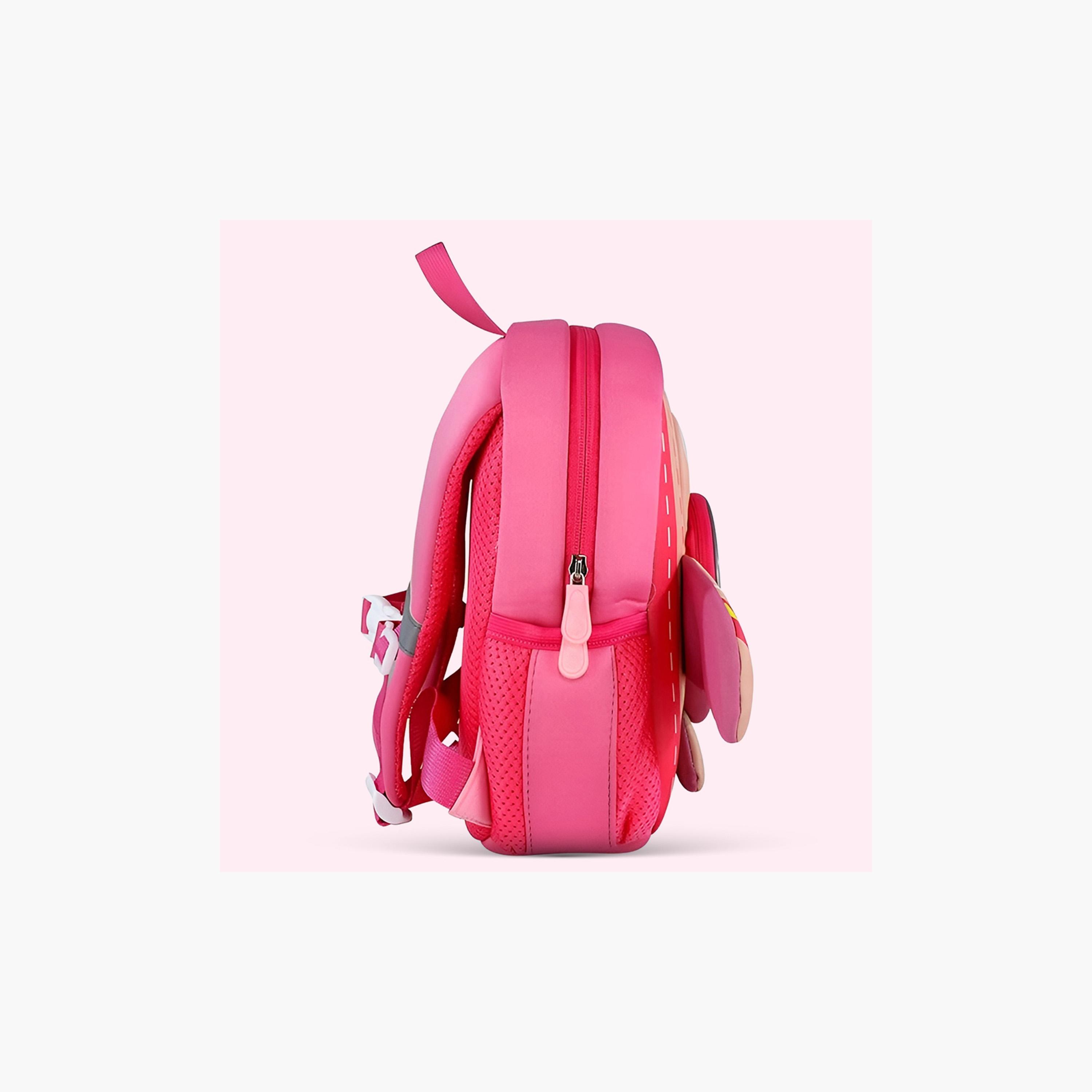 حقيبة ظهر مطبوعة بـ باربي للبنات من كوكوبي - وردي-school-bagsandbackpacks-backpacks-image-6