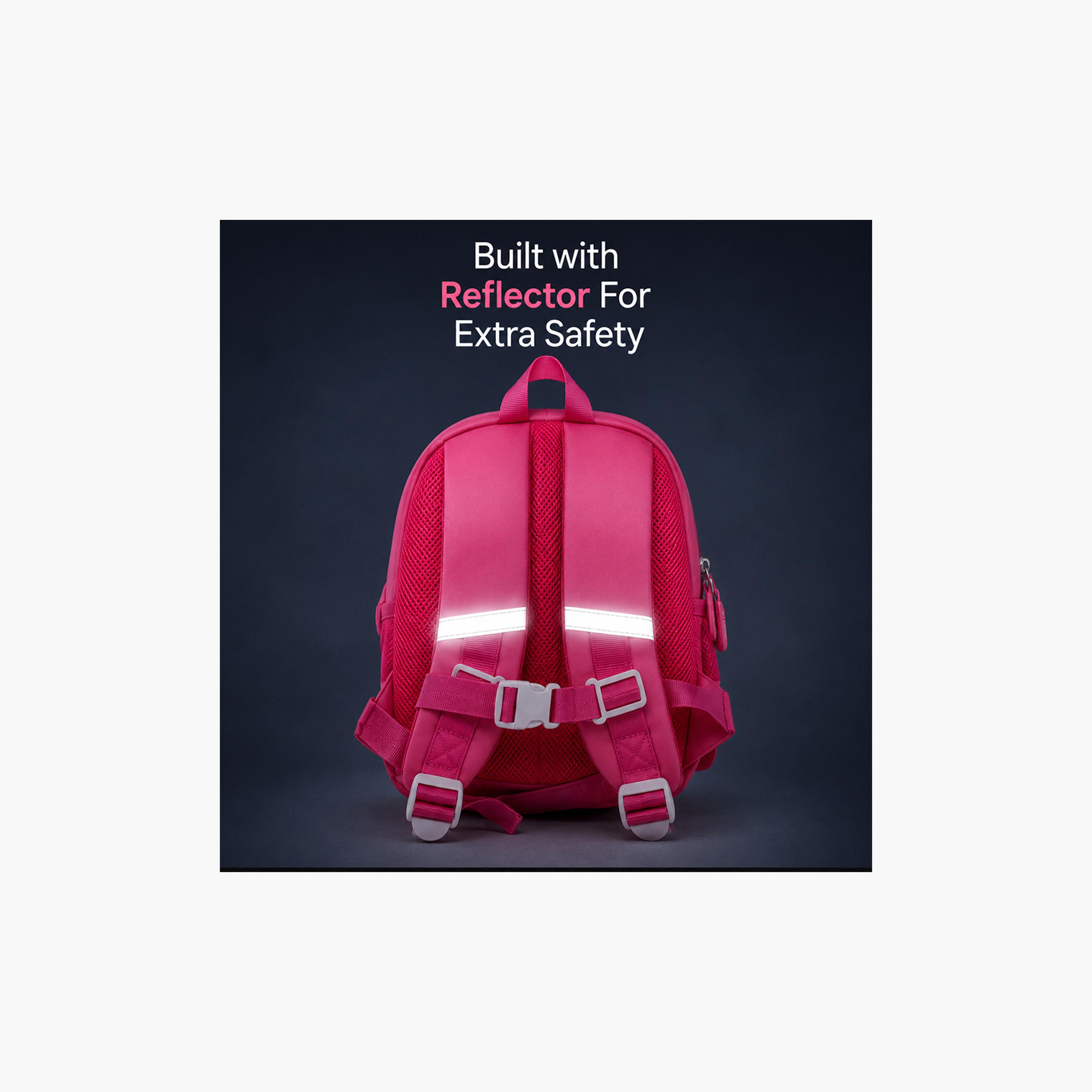 حقيبة ظهر مطبوعة بـ باربي للبنات من كوكوبي - وردي-school-bagsandbackpacks-backpacks-image-8