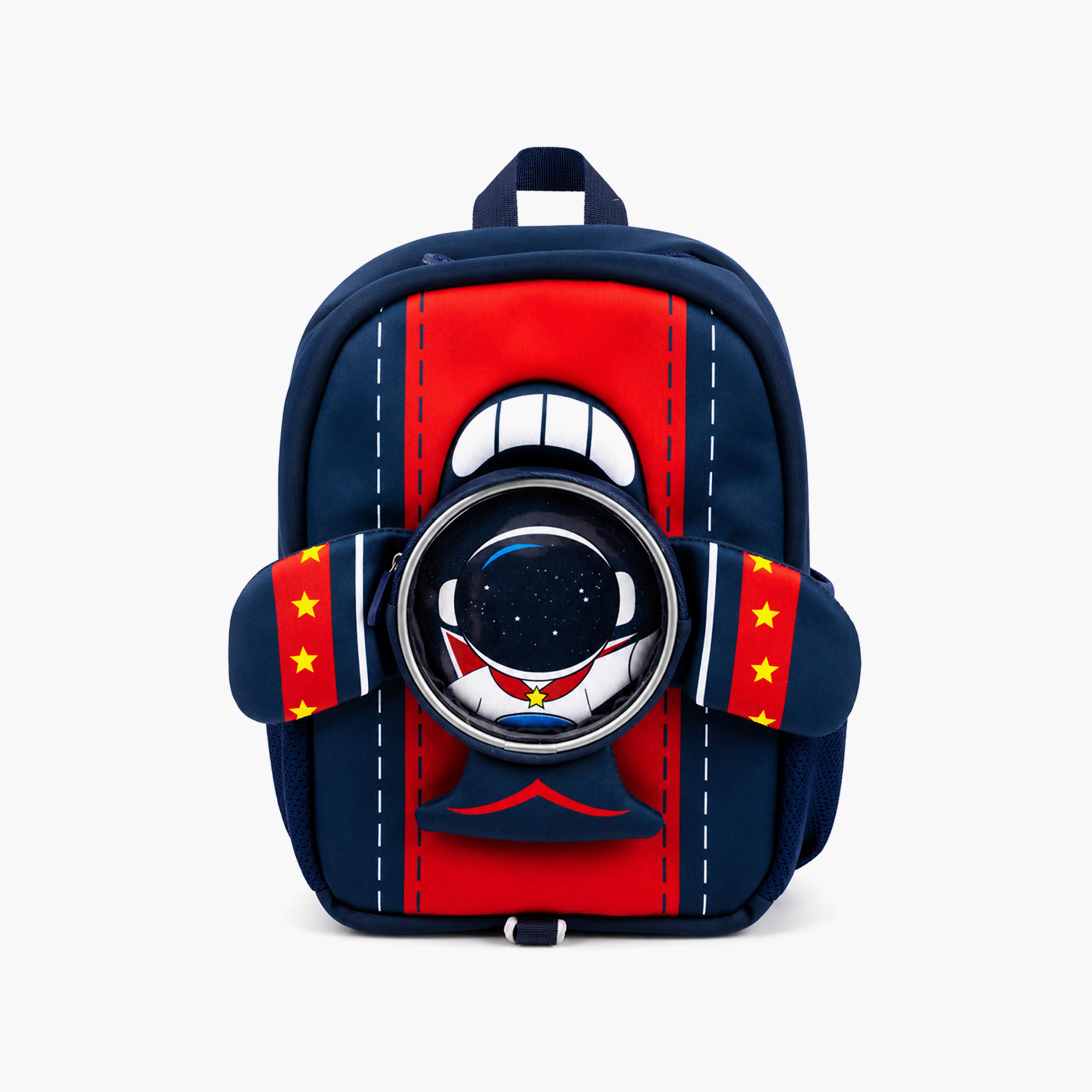 Cocobee Astronaut Printed Backpack For Boys - Blue-school-bagsandbackpacks-backpacks-image-1