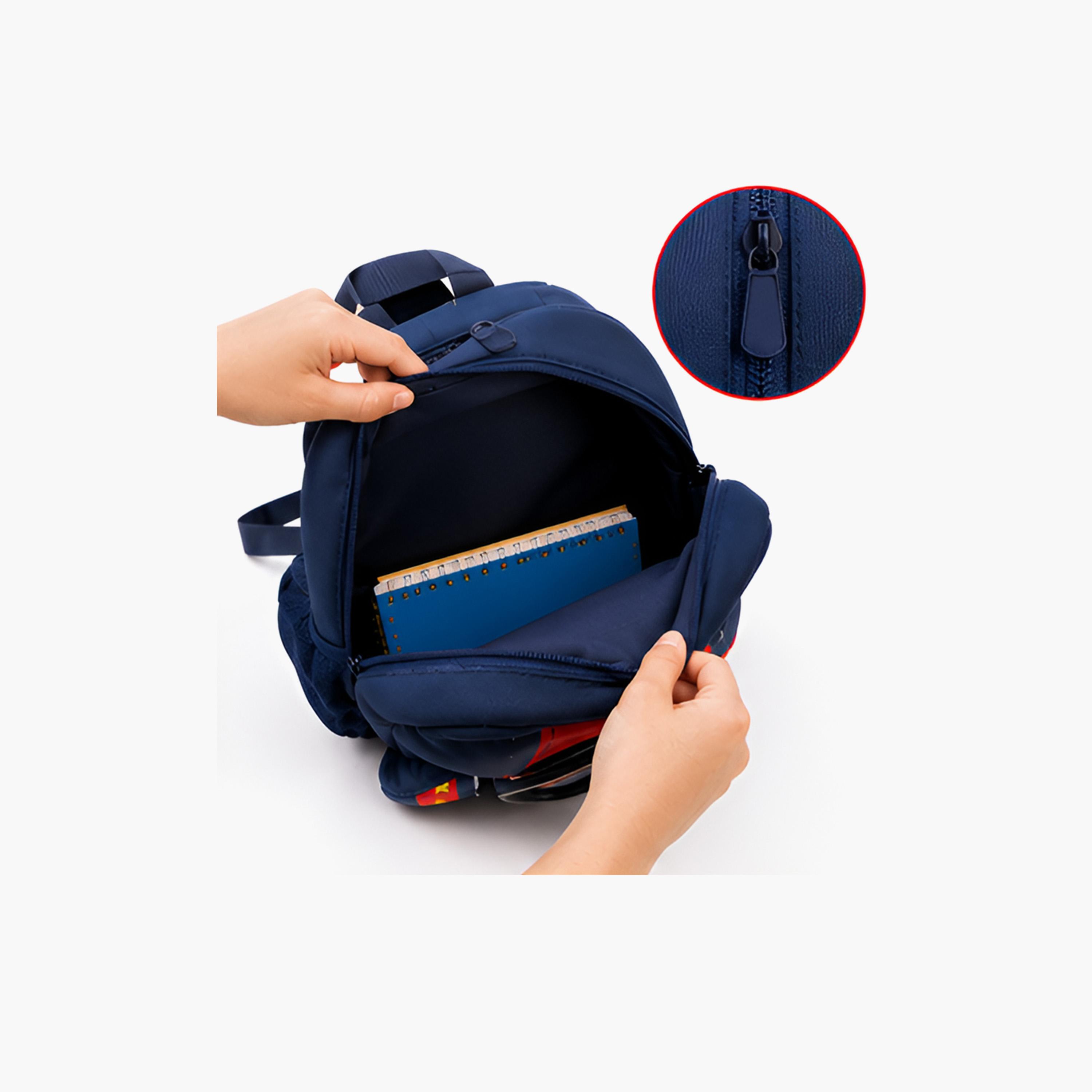 Cocobee Astronaut Printed Backpack For Boys - Blue-school-bagsandbackpacks-backpacks-image-4