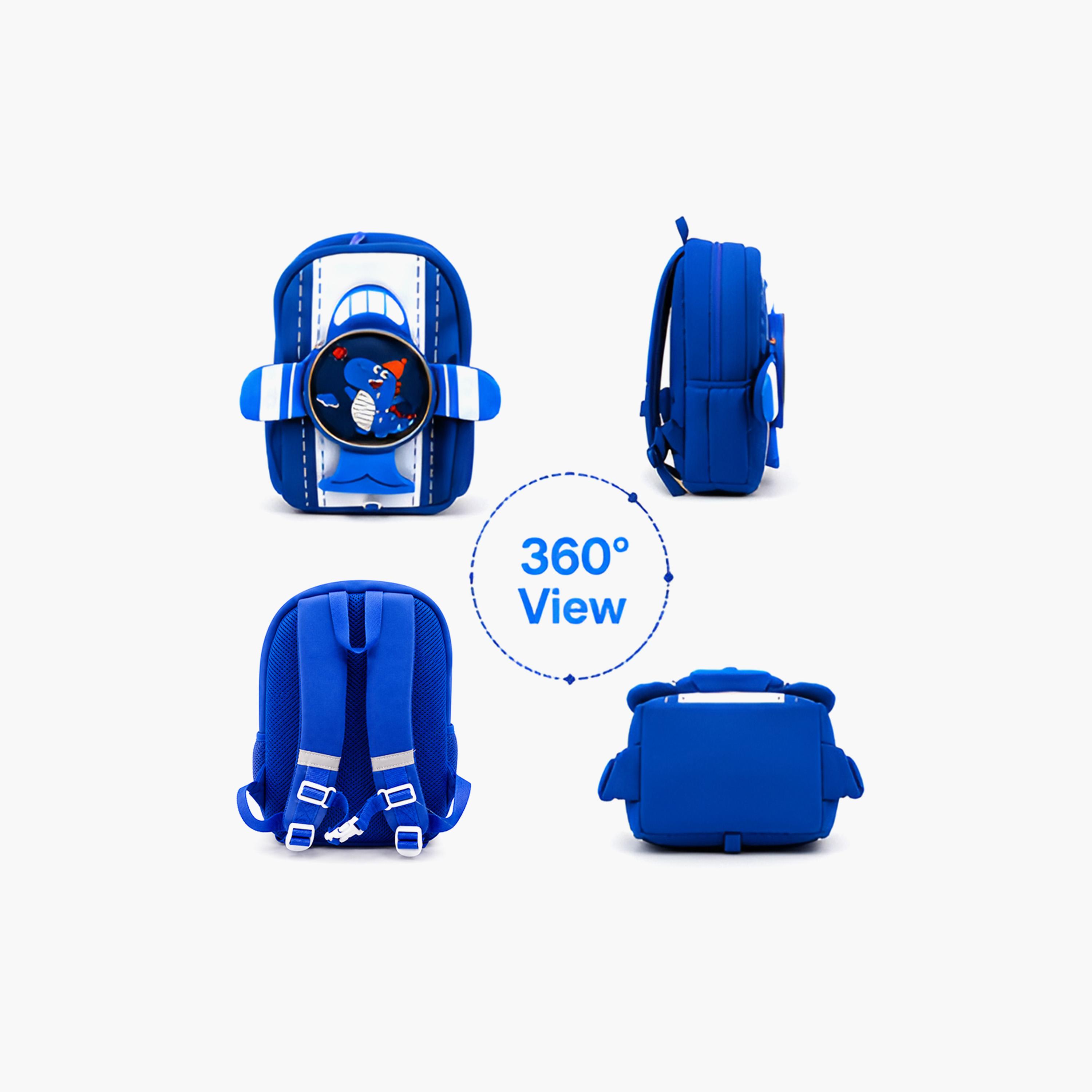 حقيبة ظهر مطبوعة بالديناصور للأولاد من كوكوبي - أزرق-school-bagsandbackpacks-backpacks-image-5