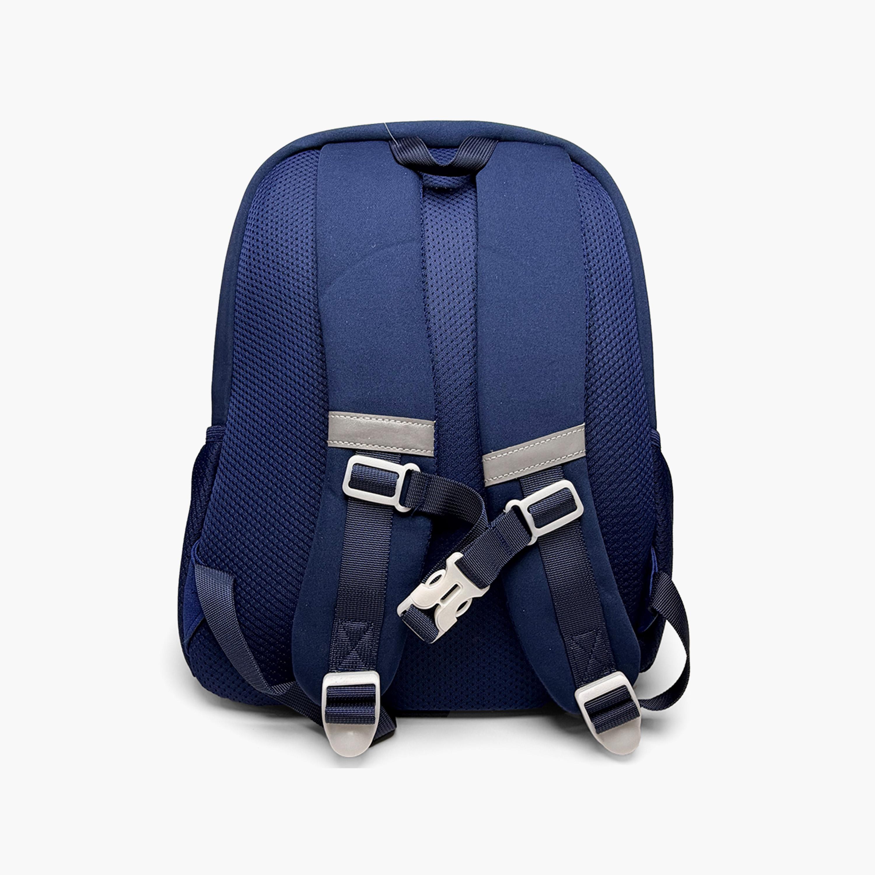 حقيبة ظهر مطبوعة برائد فضاء للأولاد - 16.5 بوصة - أزرق من كوكوبي-school-bagsandbackpacks-backpacks-image-2