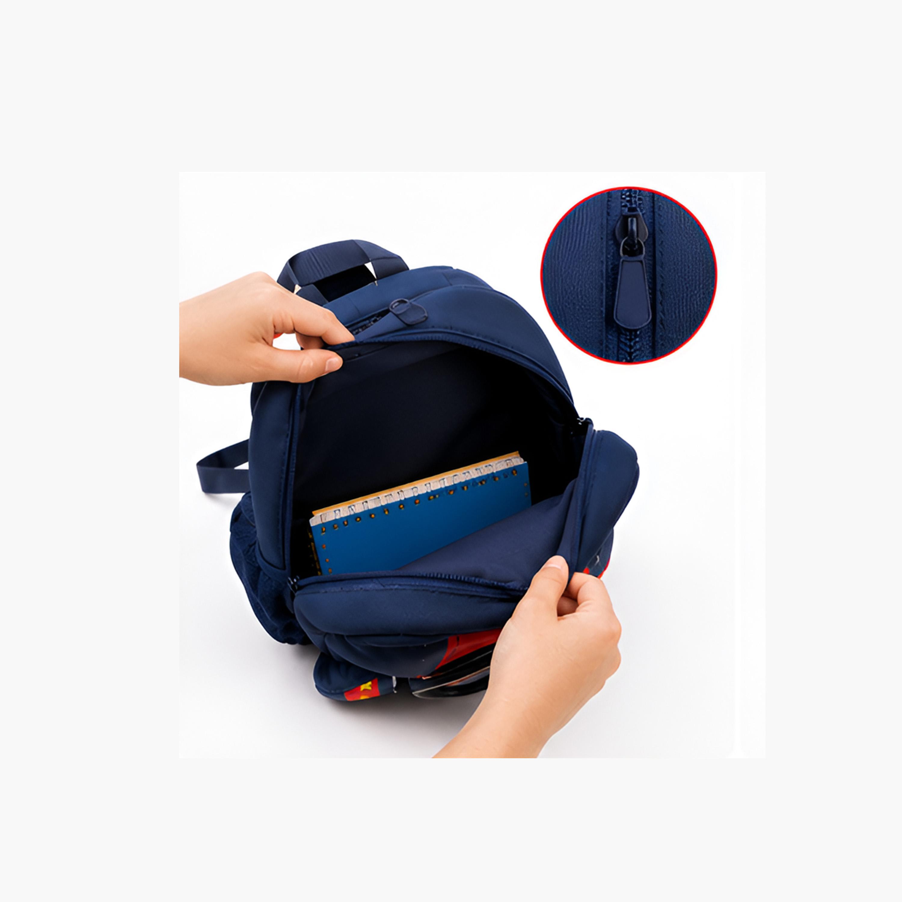 حقيبة ظهر مطبوعة برائد فضاء للأولاد - 16.5 بوصة - أزرق من كوكوبي-school-bagsandbackpacks-backpacks-image-3
