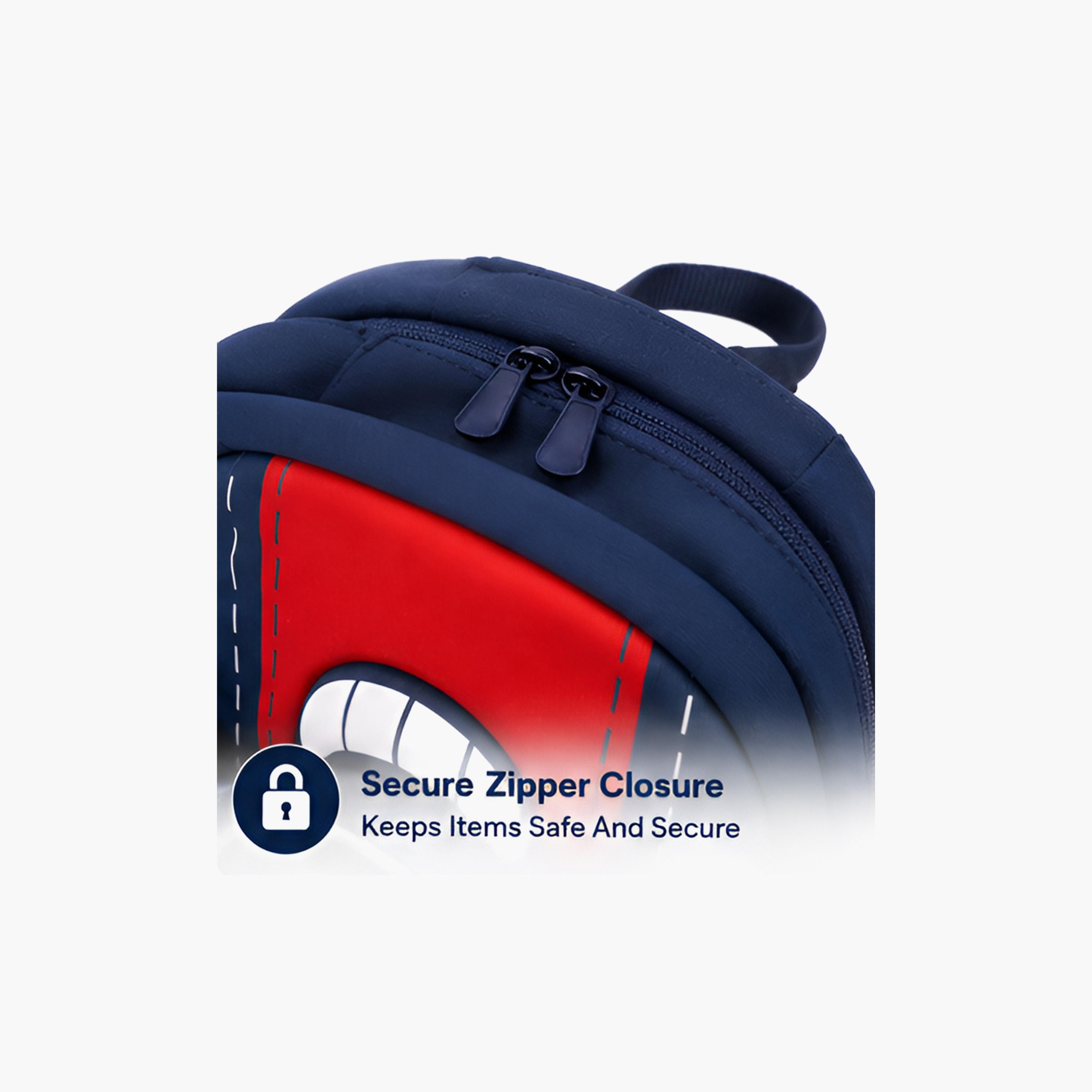 حقيبة ظهر مطبوعة برائد فضاء للأولاد - 16.5 بوصة - أزرق من كوكوبي-school-bagsandbackpacks-backpacks-image-5