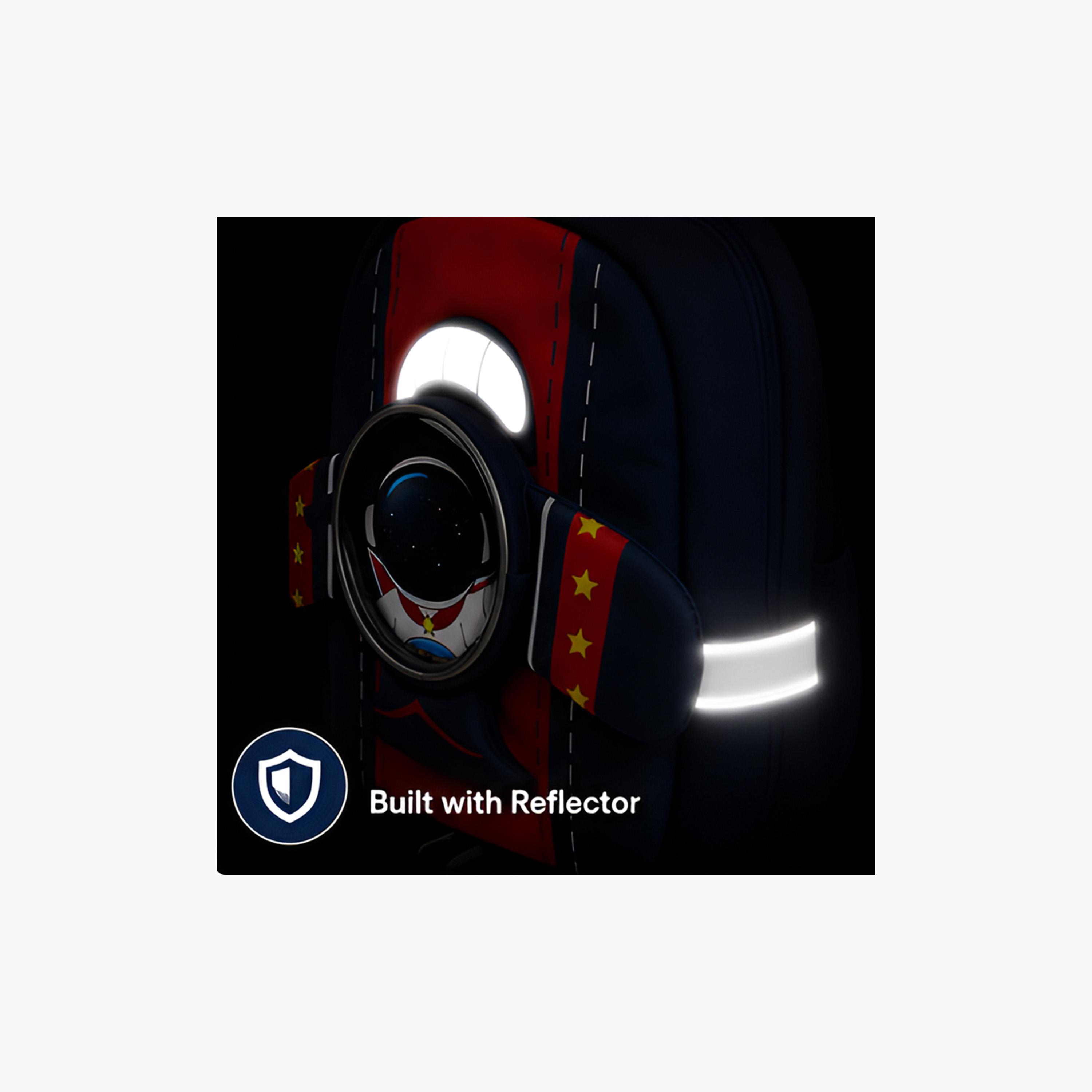 حقيبة ظهر مطبوعة برائد فضاء للأولاد - 16.5 بوصة - أزرق من كوكوبي-school-bagsandbackpacks-backpacks-image-8