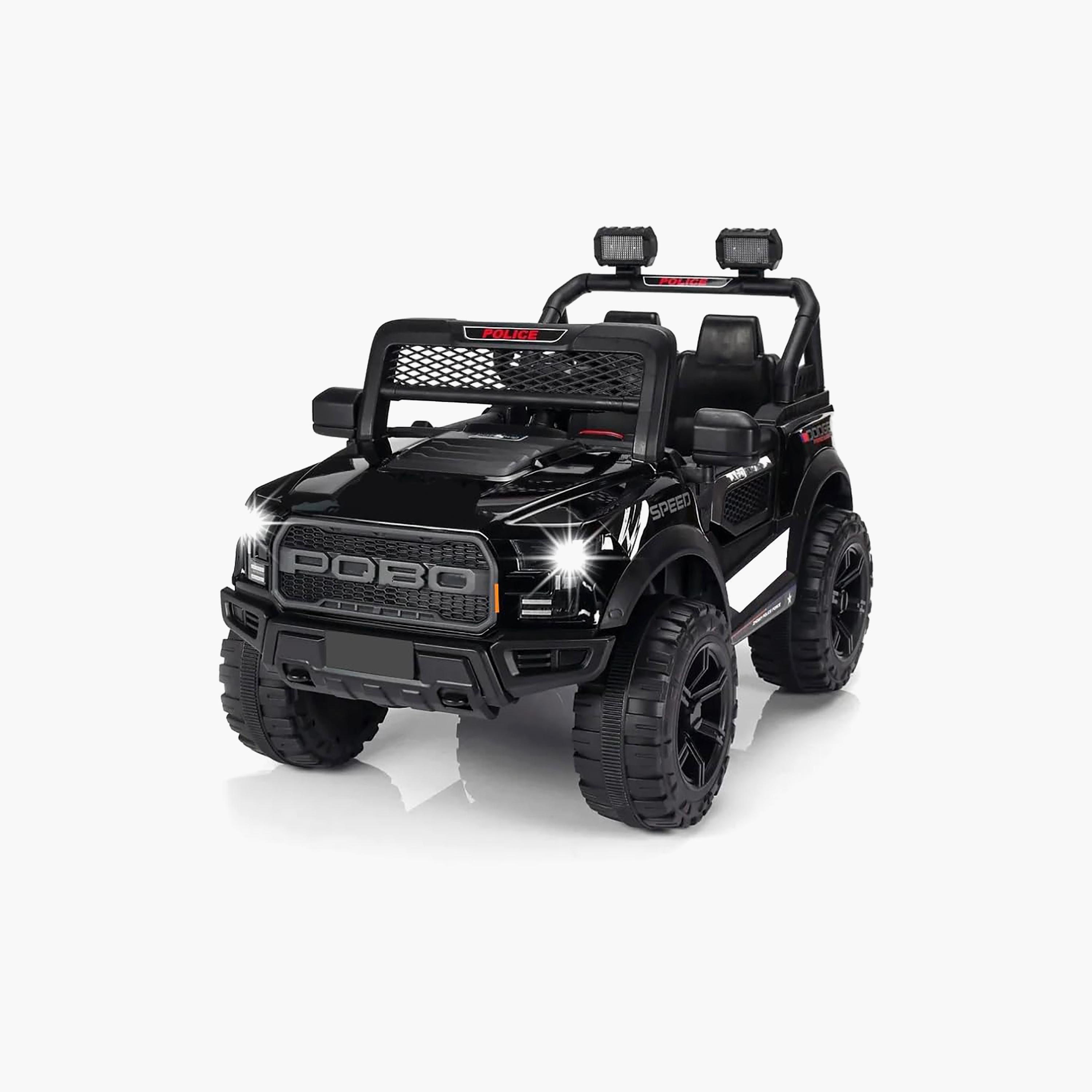 Urban Tots Pobo Battery Operated Jeep - Red & Black-toys-playvehicles-cars-image-1
