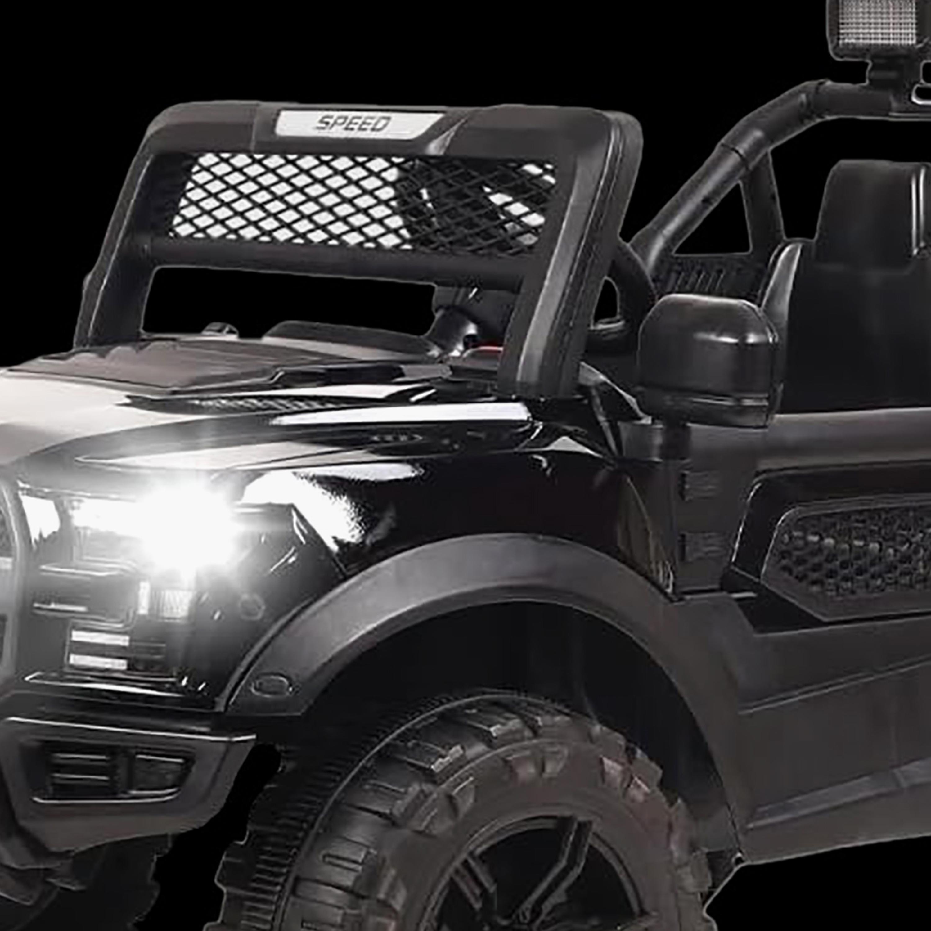 Urban Tots Pobo Battery Operated Jeep - Red & Black-toys-playvehicles-cars-image-2