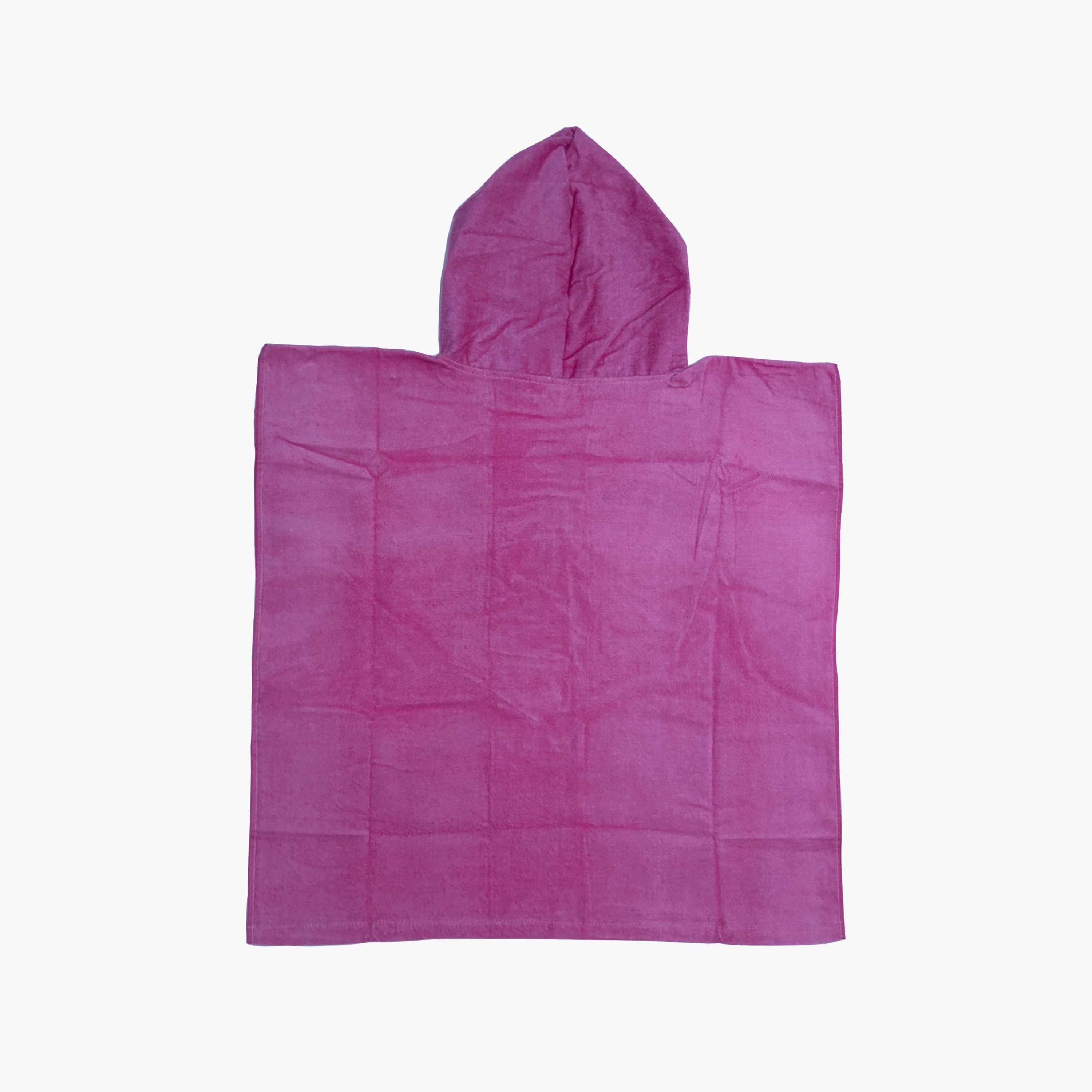 Barbie Soft & Absorbent Hooded Bath Towel - Pink-baby-bathandcare-towels-image-2