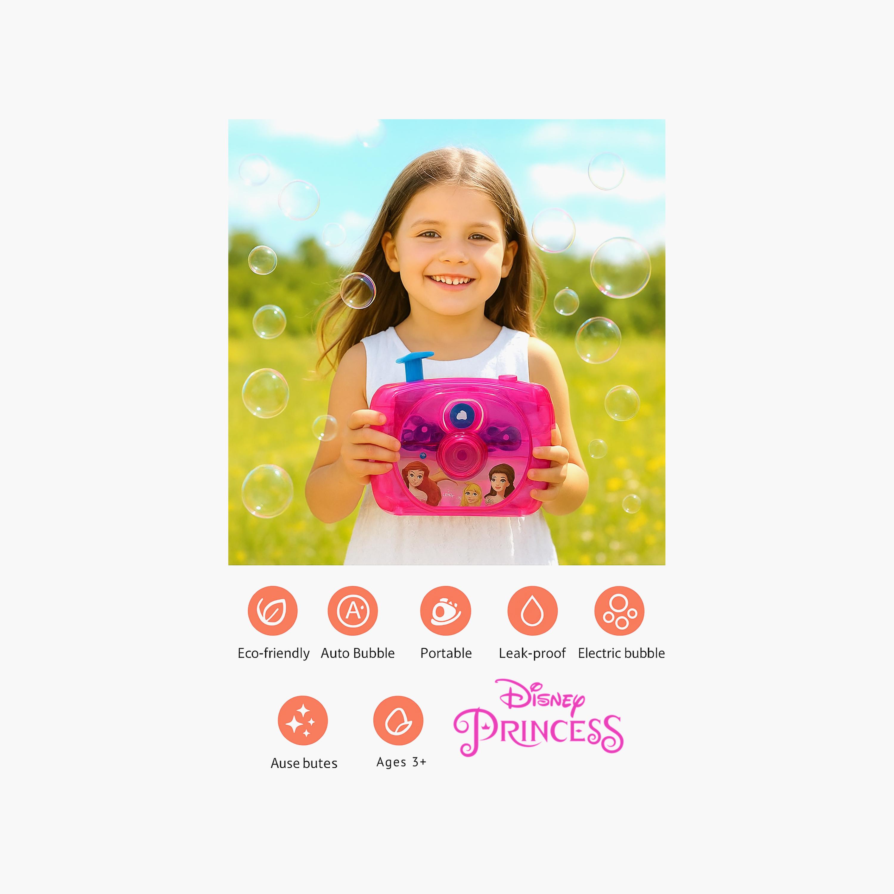 Disney Princess Bubble Machine with Bubble Solution - Multicolor-toys-outdoor-activity-image-3