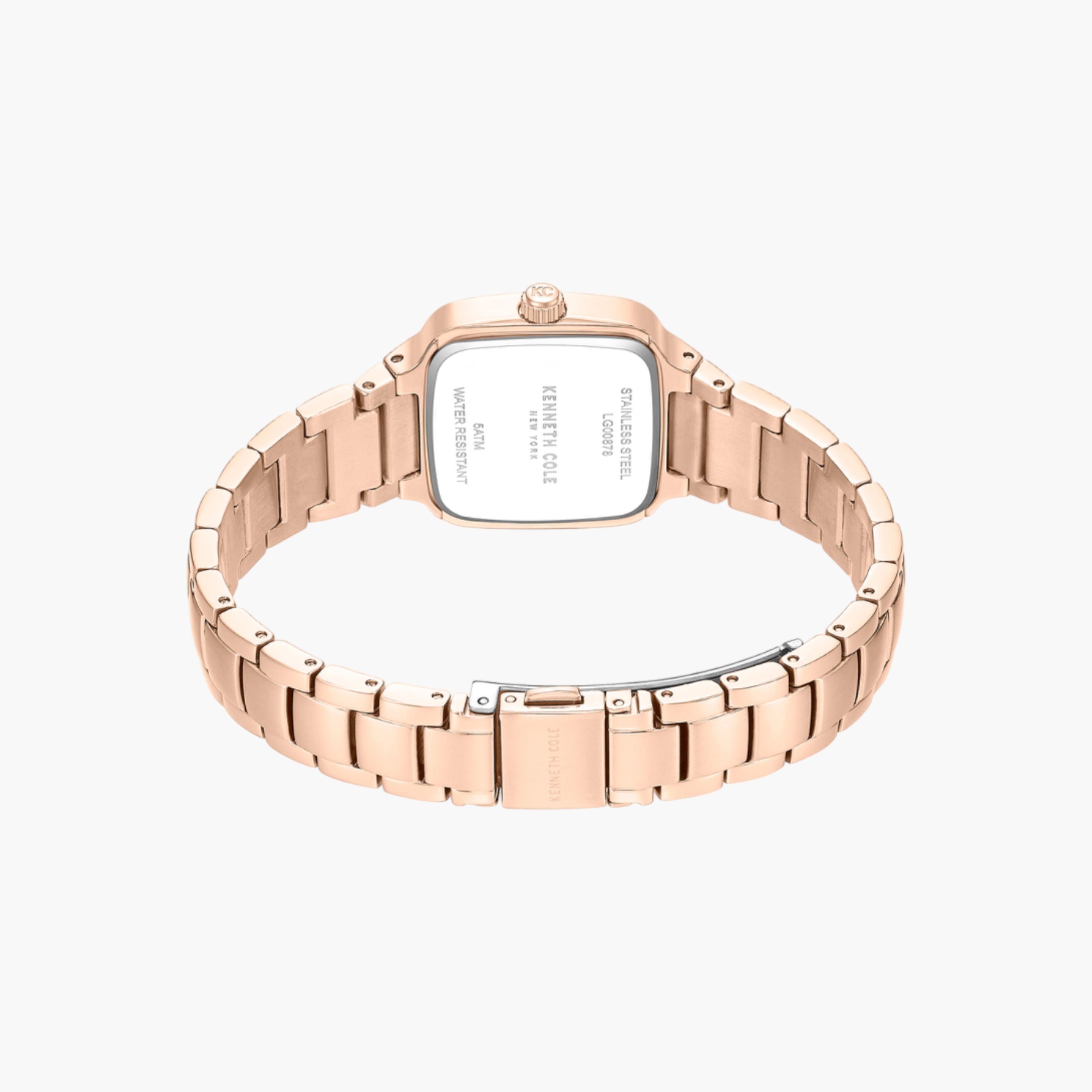 Broome Mother-of-pearl Brown Dial Stainless Steel Bracelet Analog Watch for Women - 28mm-women-watchesandjewellery-watches-image-3