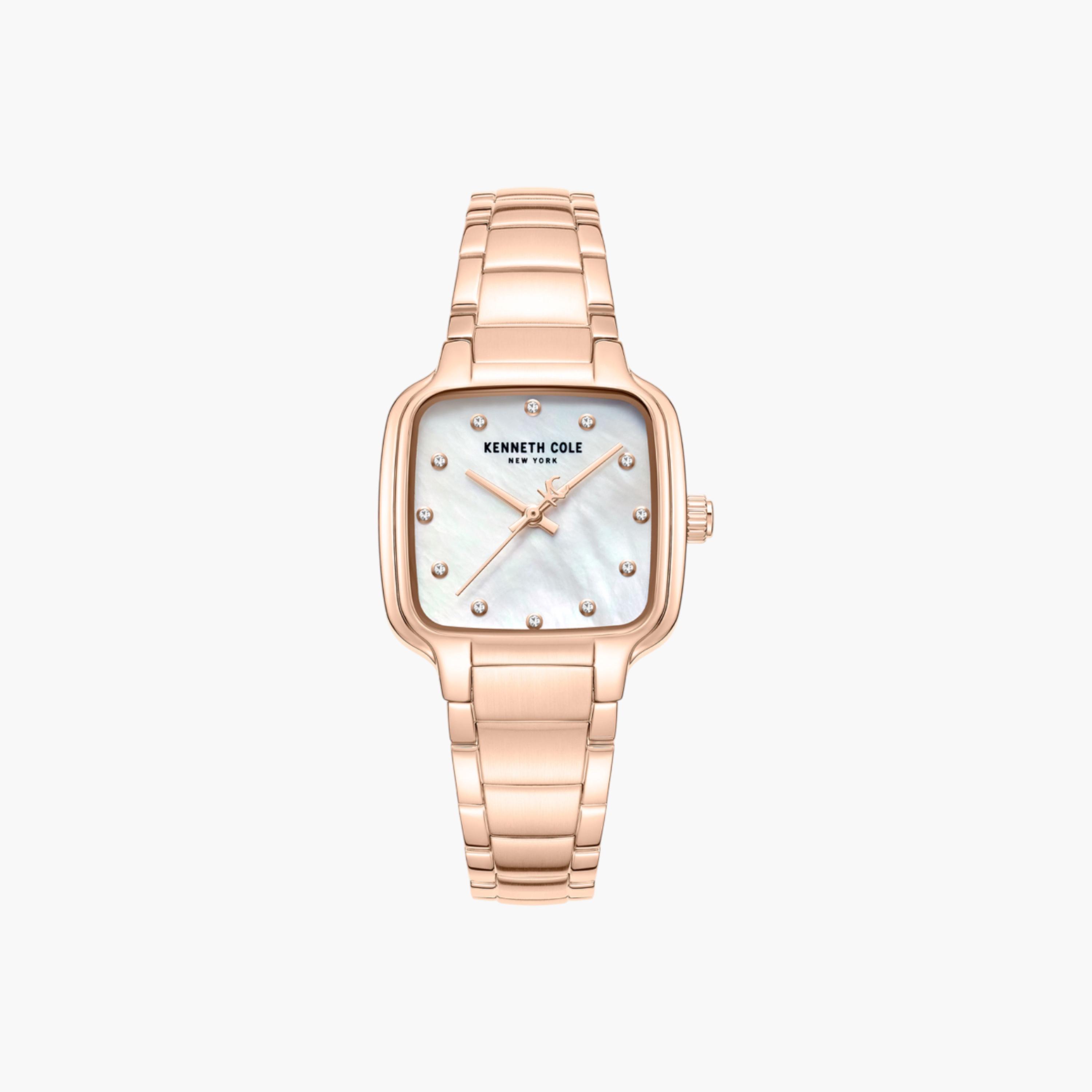 Broome White Mother-of-pearl Dial Stainless Steel Bracelet Analog Watch for Women - 28mm-women-watchesandjewellery-watches-image-1