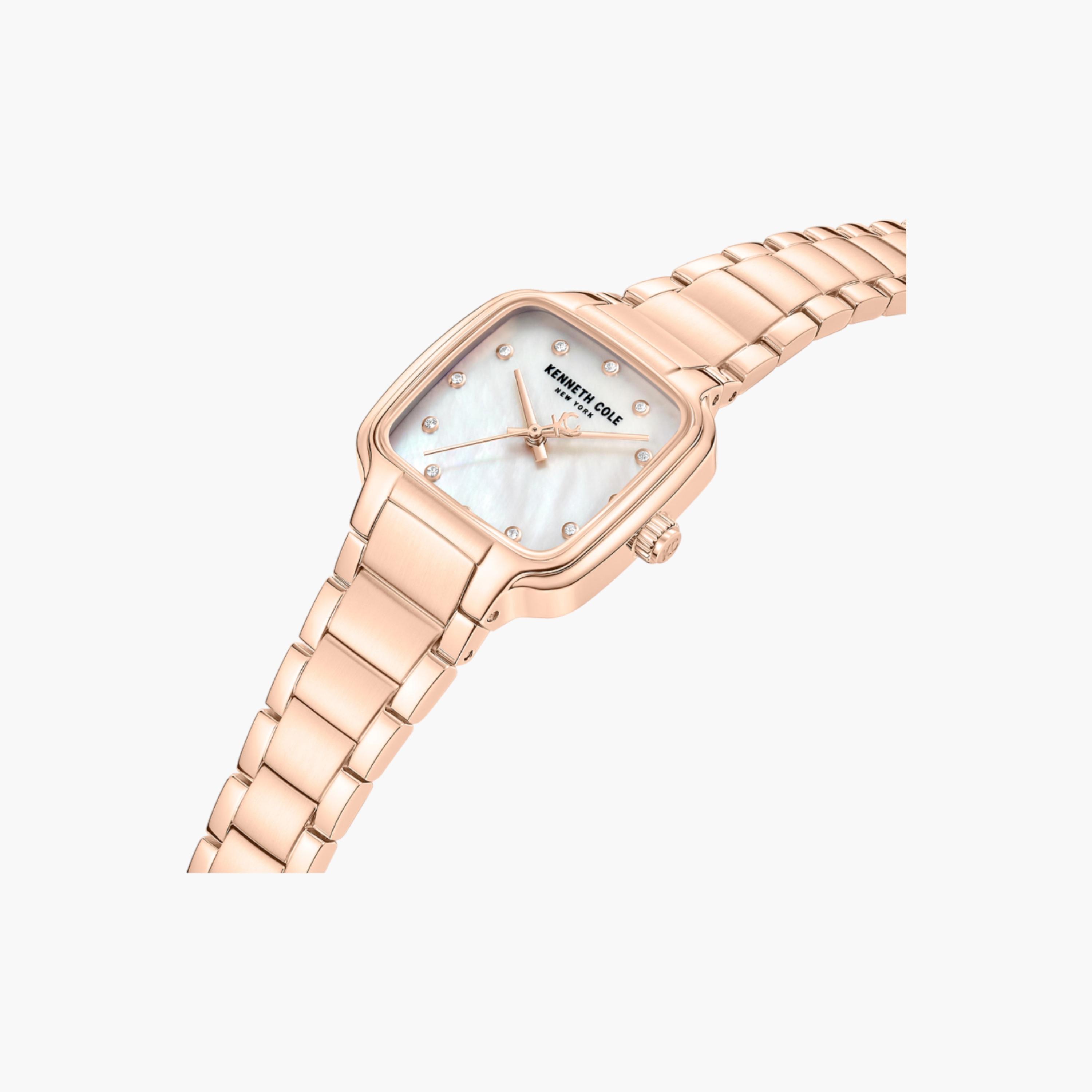 Broome White Mother-of-pearl Dial Stainless Steel Bracelet Analog Watch for Women - 28mm-women-watchesandjewellery-watches-image-2
