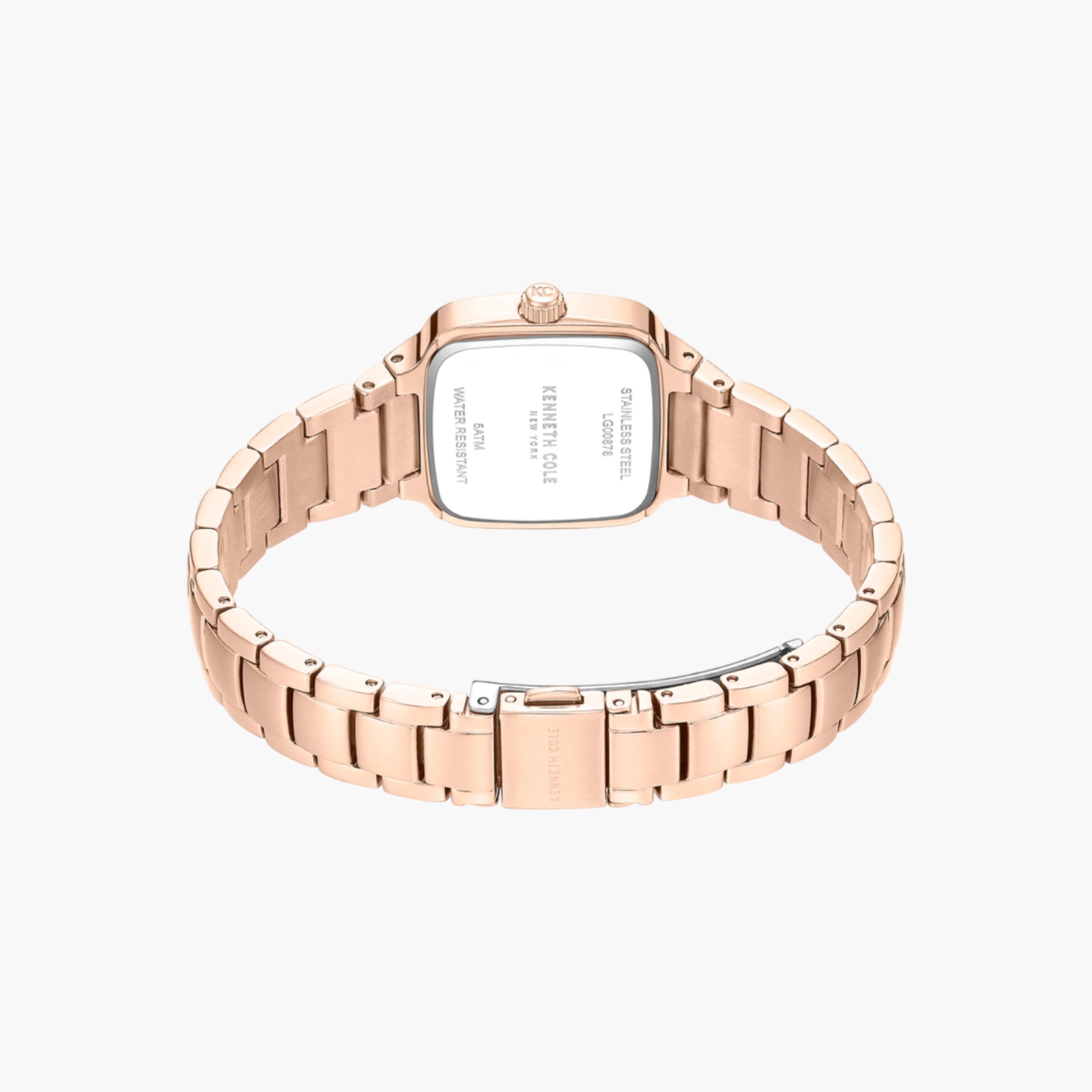 Broome White Mother-of-pearl Dial Stainless Steel Bracelet Analog Watch for Women - 28mm-women-watchesandjewellery-watches-image-3