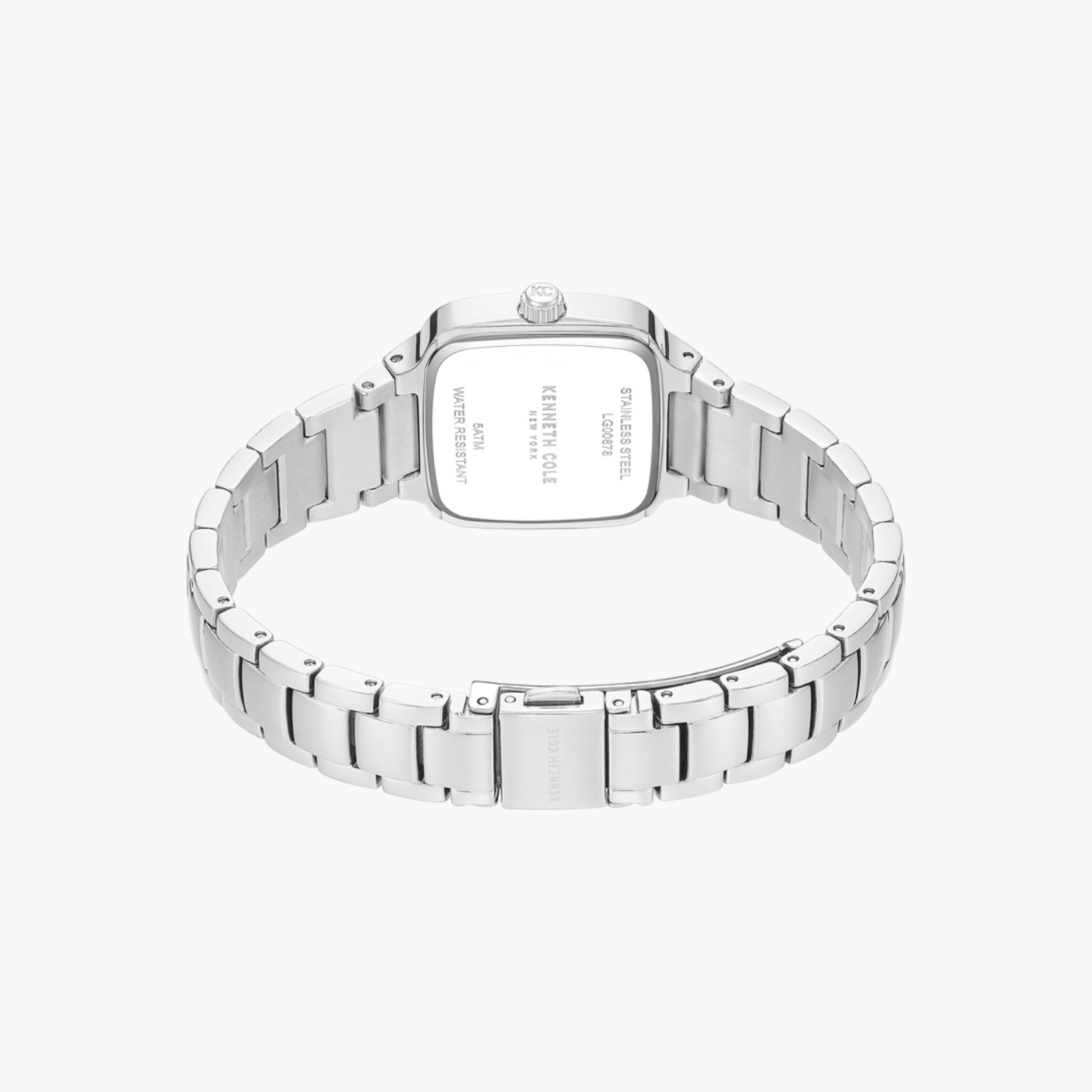Broome Green Mother-of-pearl Dial Stainless Steel Bracelet Analog Watch for Women - 28mm-women-watchesandjewellery-watches-image-3