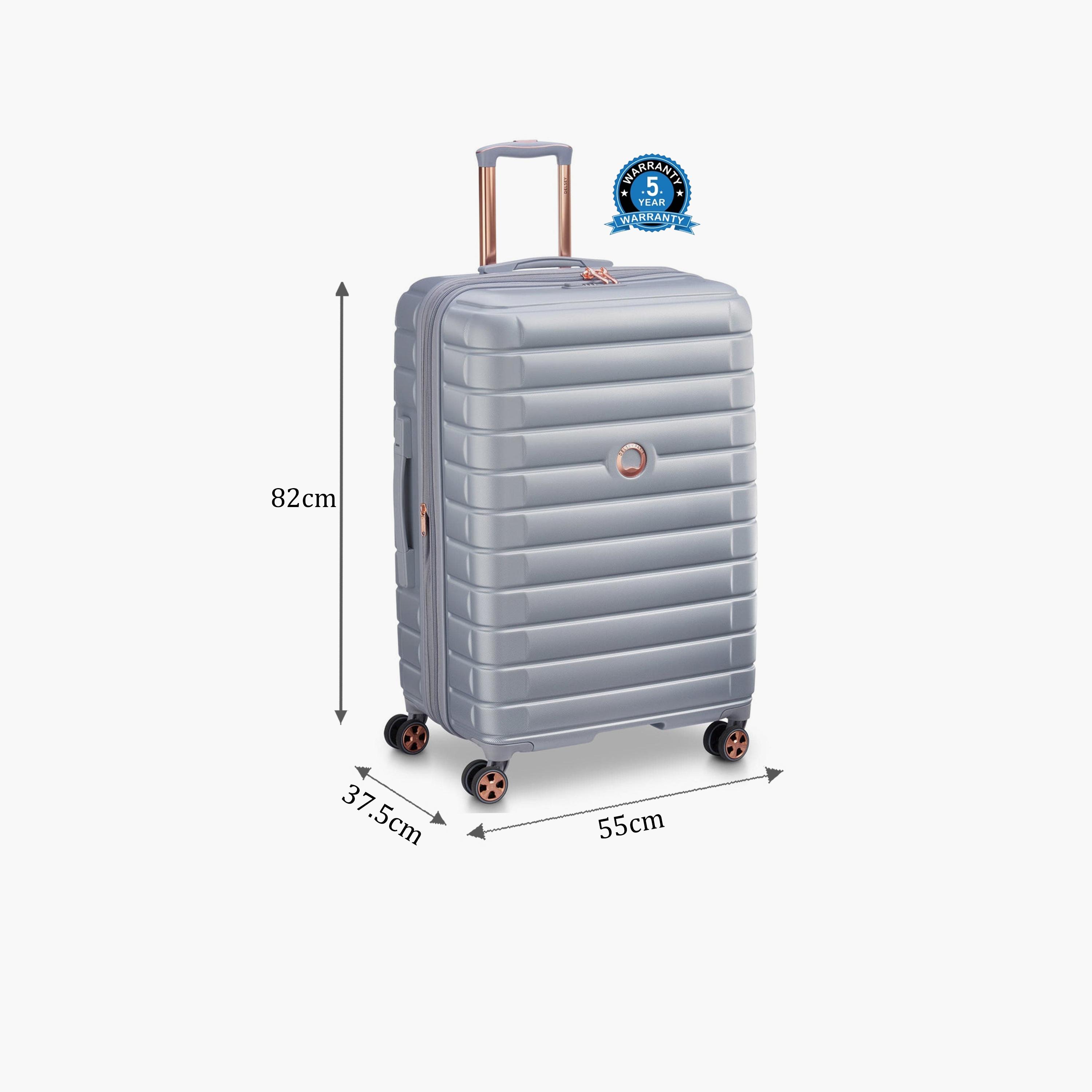 Delsey Helium Shadow 5 82 CM Extra Large Check-in Polycarbonate with ABS Hard Sided 4-Wheeler Spinner Trolley Bag with TSA Lock-travel-luggagesandbags-luggage-image-2