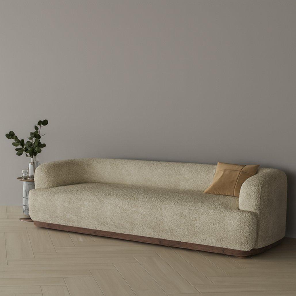 Oak Houses 4-Seater Fabric Sofa