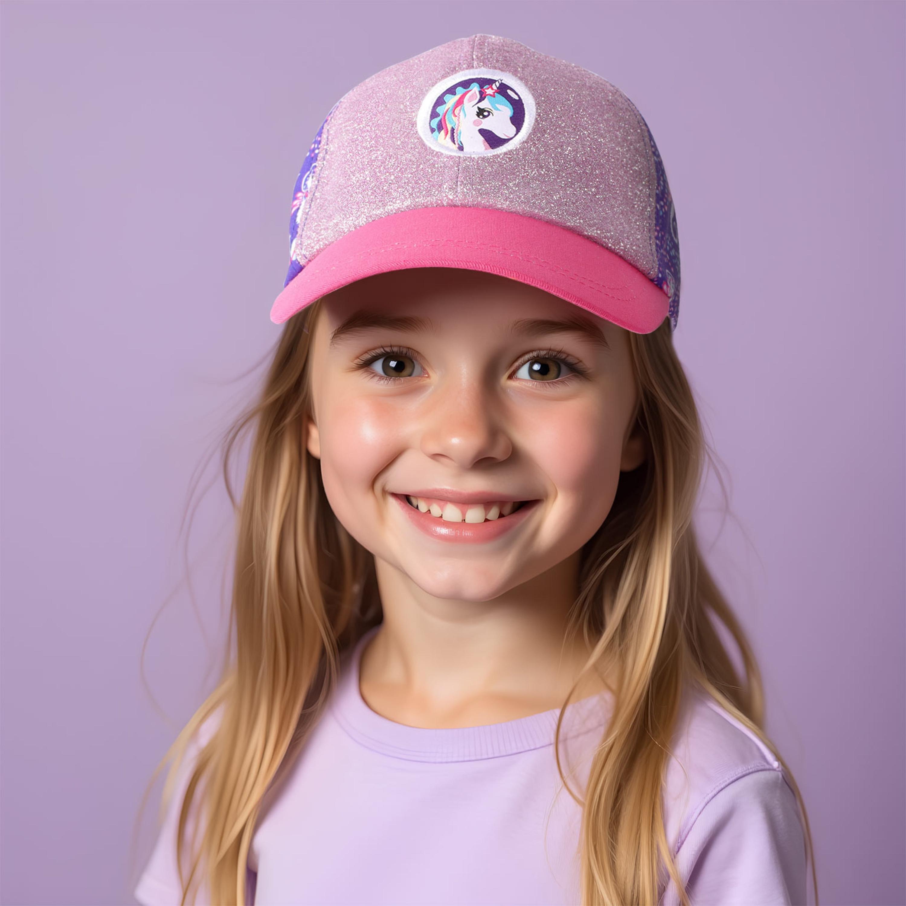 قبعة أطفال من ميلك آند مو - تصميم أيريس-girls-accessories-caps-image-2