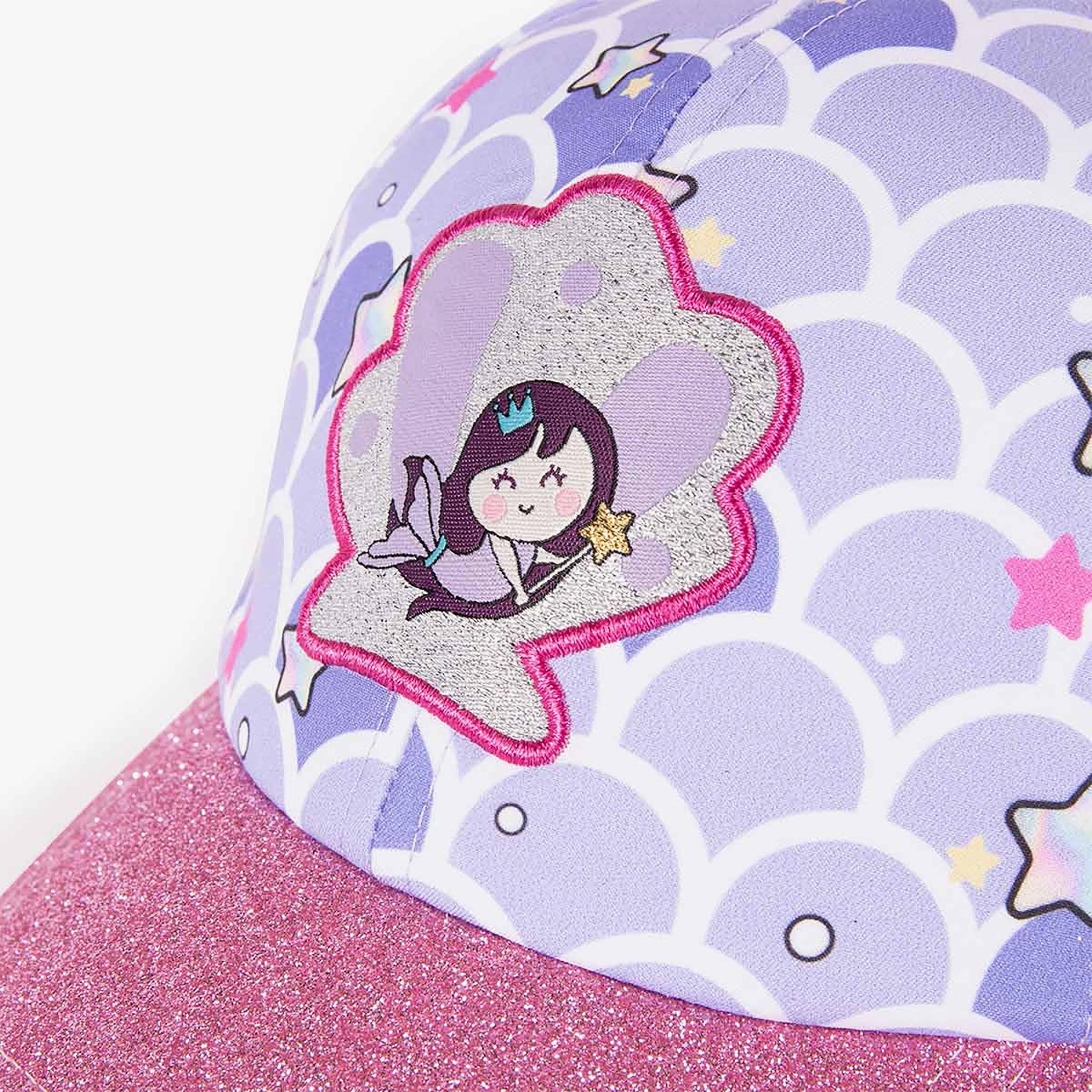 قبعة أطفال الحورية الصغيرة من ميلك آند مو - لعمر 4-6 سنوات-girls-accessories-caps-image-3