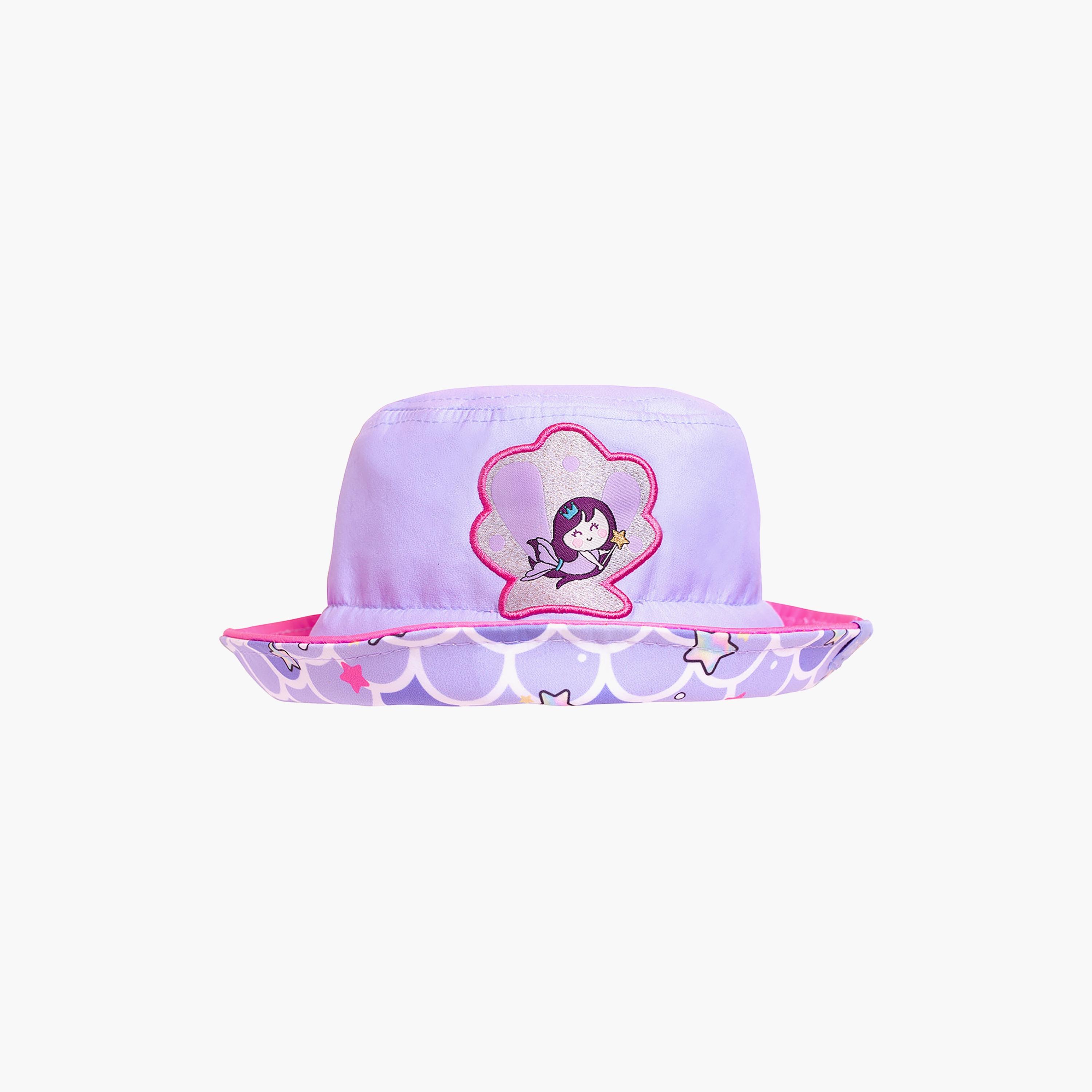 قبعة أطفال الحورية الصغيرة من ميلك آند مو - لعمر 0-18 شهرًا-girls-accessories-caps-image-4