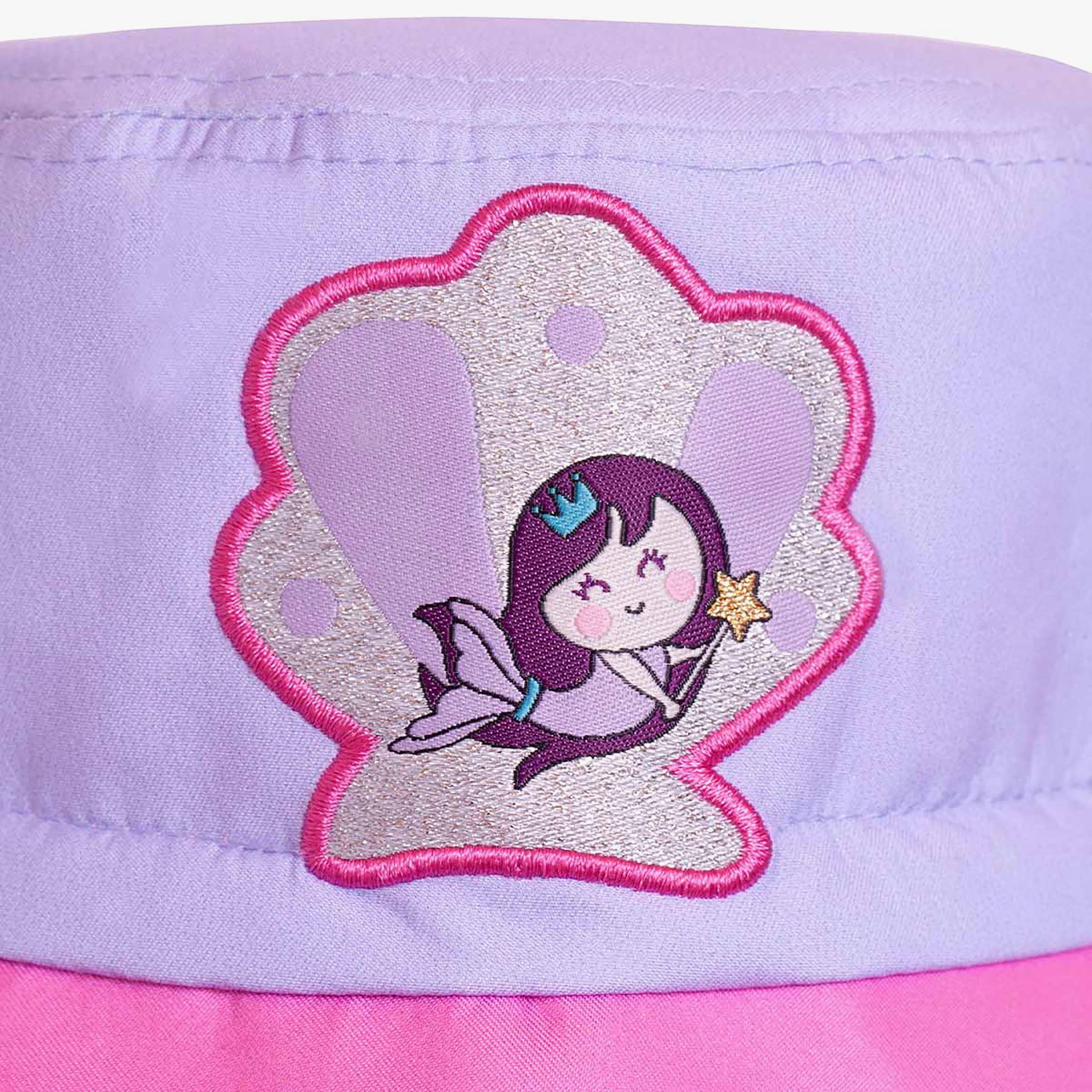 قبعة أطفال الحورية الصغيرة من ميلك آند مو - لعمر 0-18 شهرًا-girls-accessories-caps-image-3
