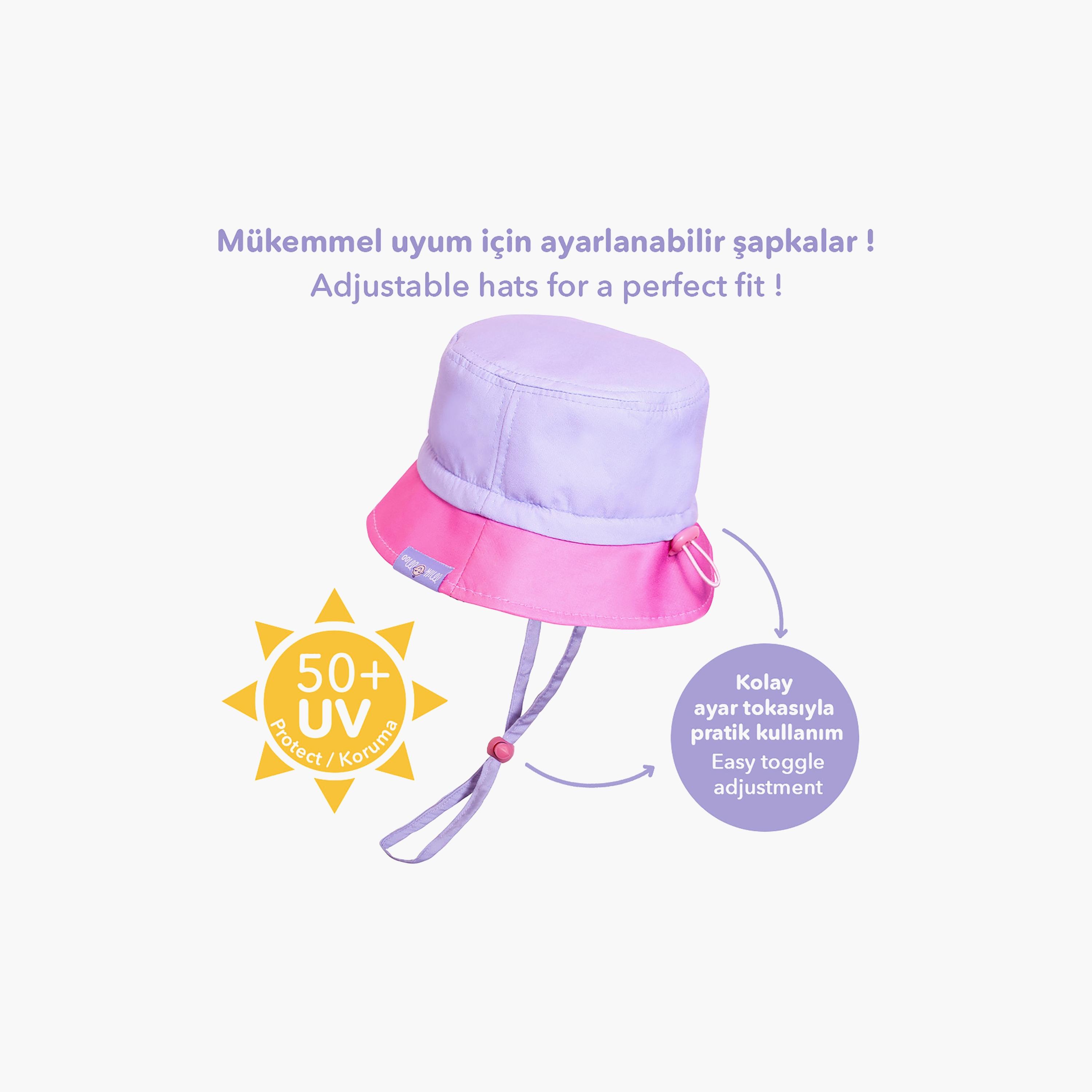 قبعة أطفال الحورية الصغيرة من ميلك آند مو - لعمر 0-18 شهرًا-girls-accessories-caps-image-2