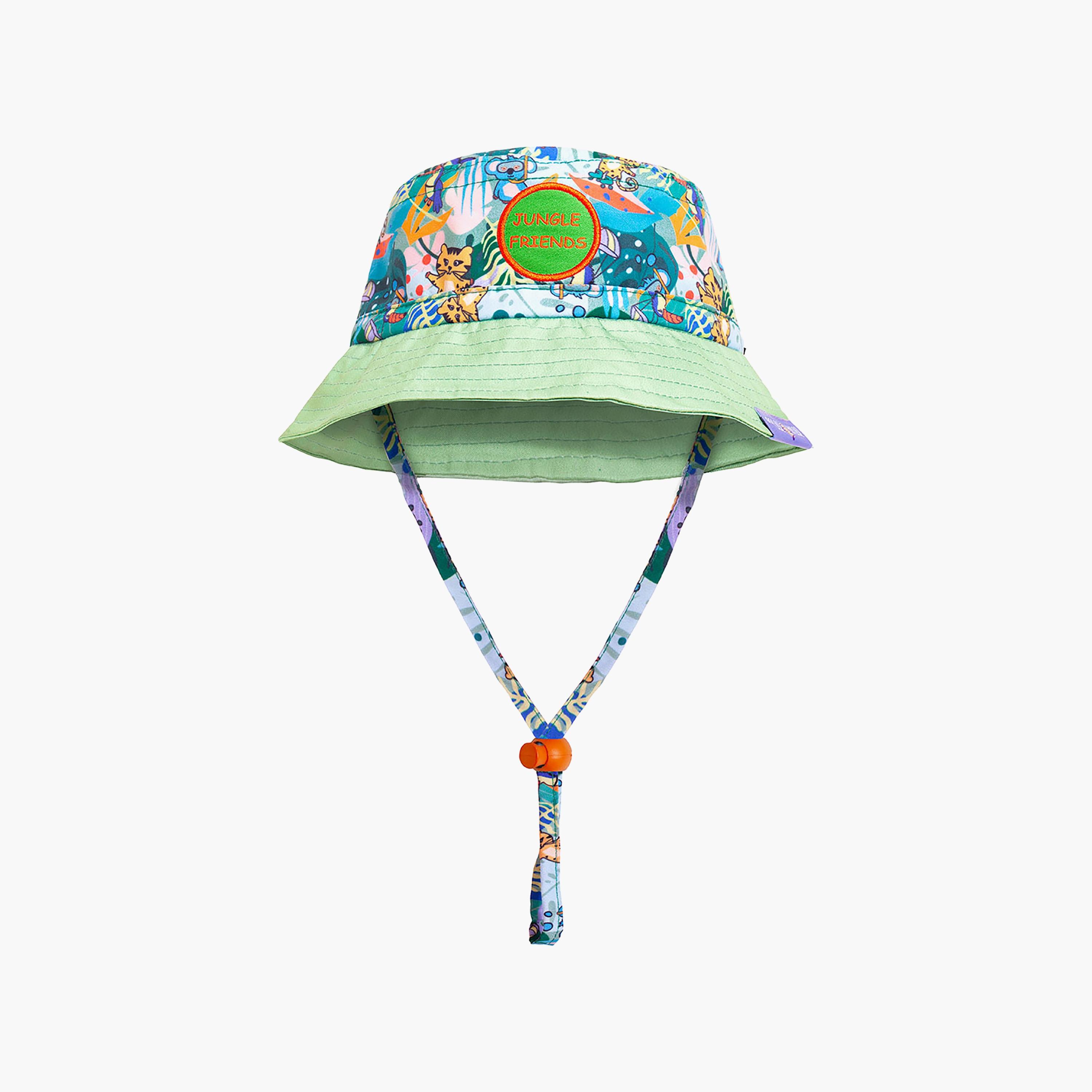 Milk&Moo Kid's Hat - Jungle Friends - 0-18 Months-boys-accessories-caps-image-1