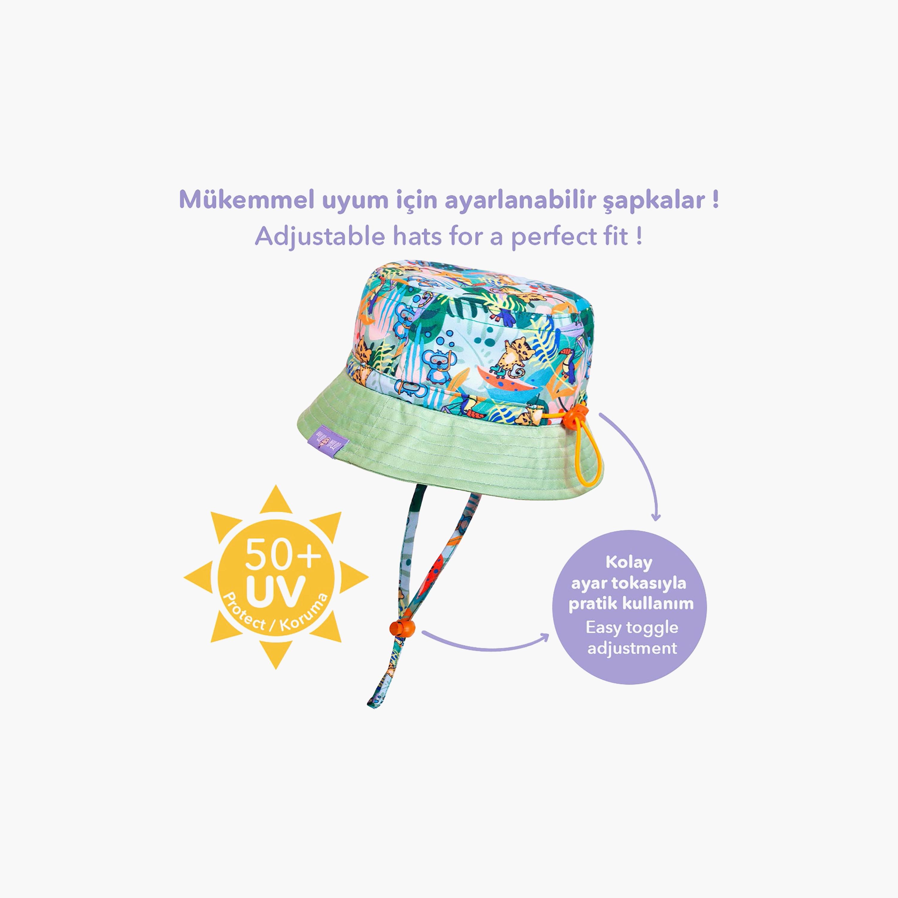 Milk&Moo Kid's Hat - Jungle Friends - 0-18 Months-boys-accessories-caps-image-5